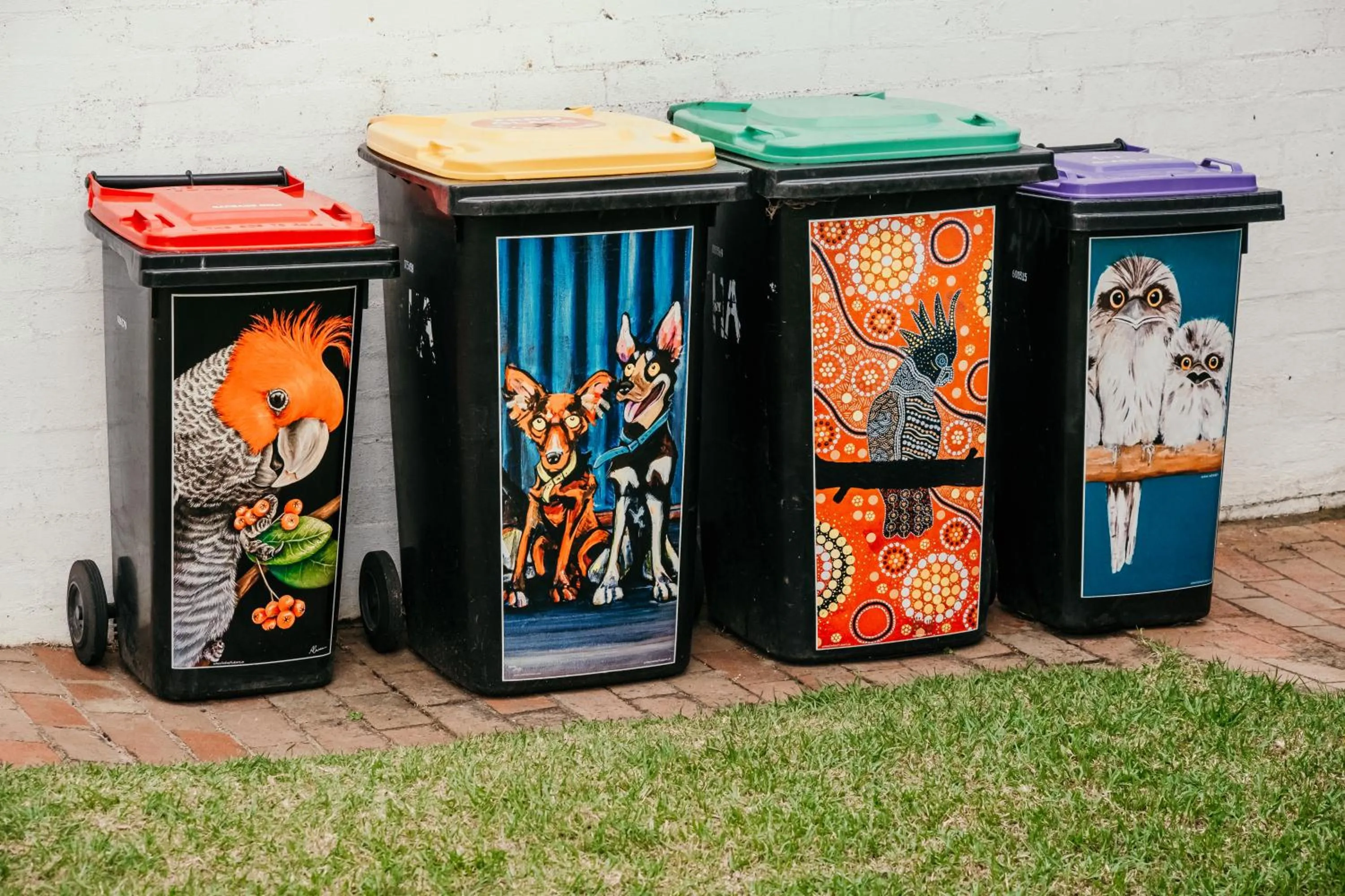 Garden in The Wandering Whale Port Fairy