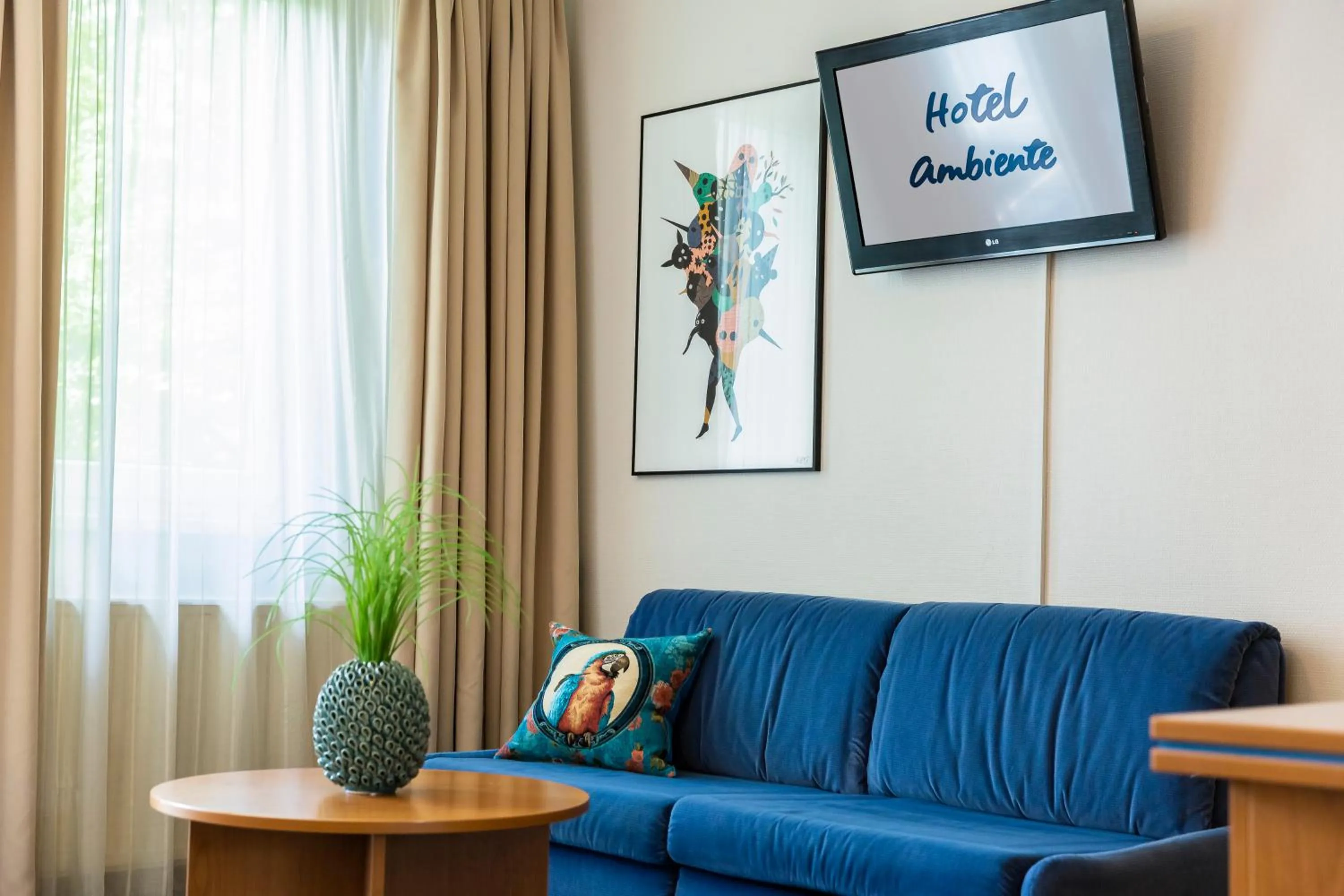 Photo of the whole room in Hotel Ambiente Berlin City