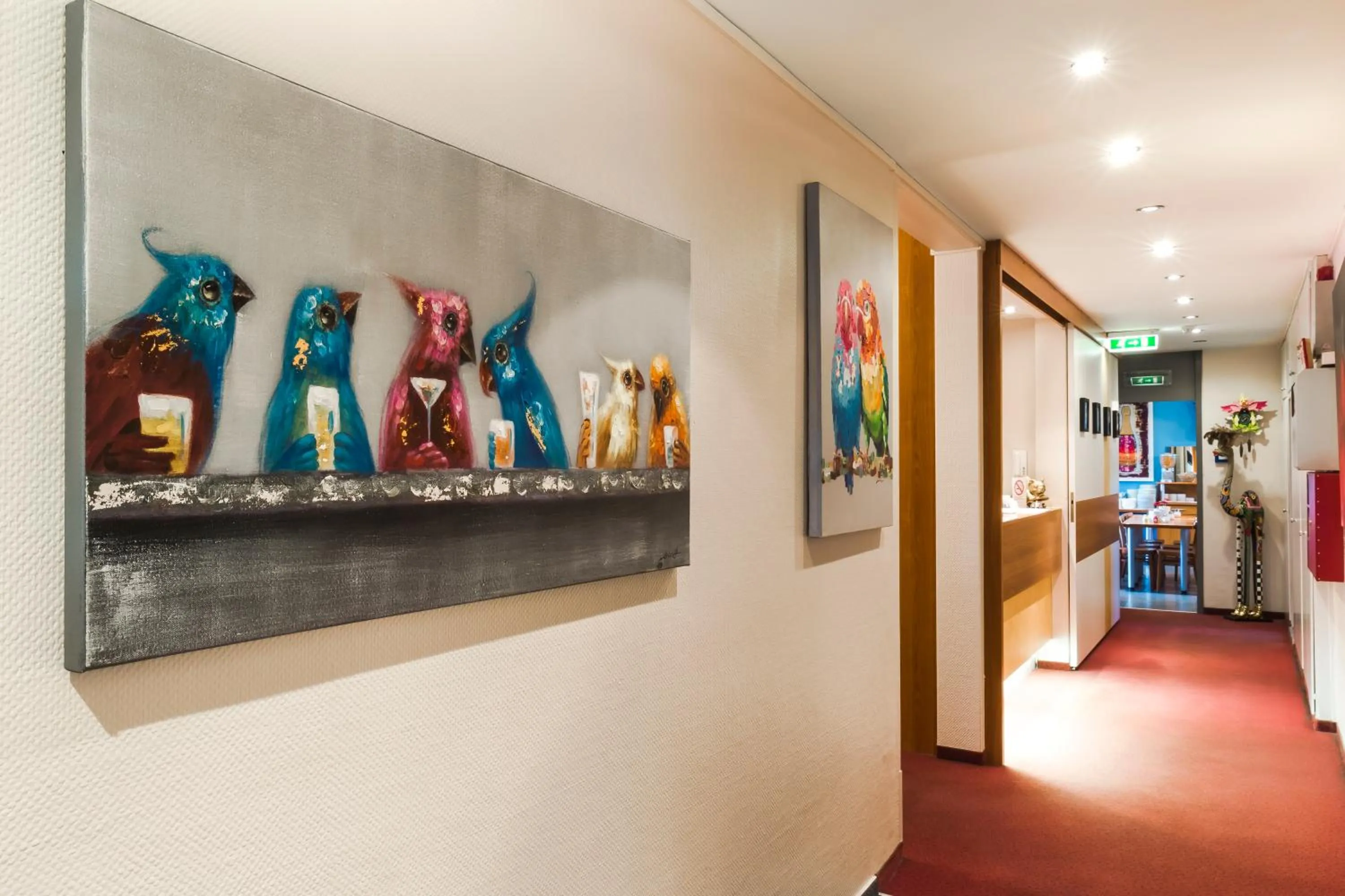 Lobby or reception in Hotel Ambiente Berlin City