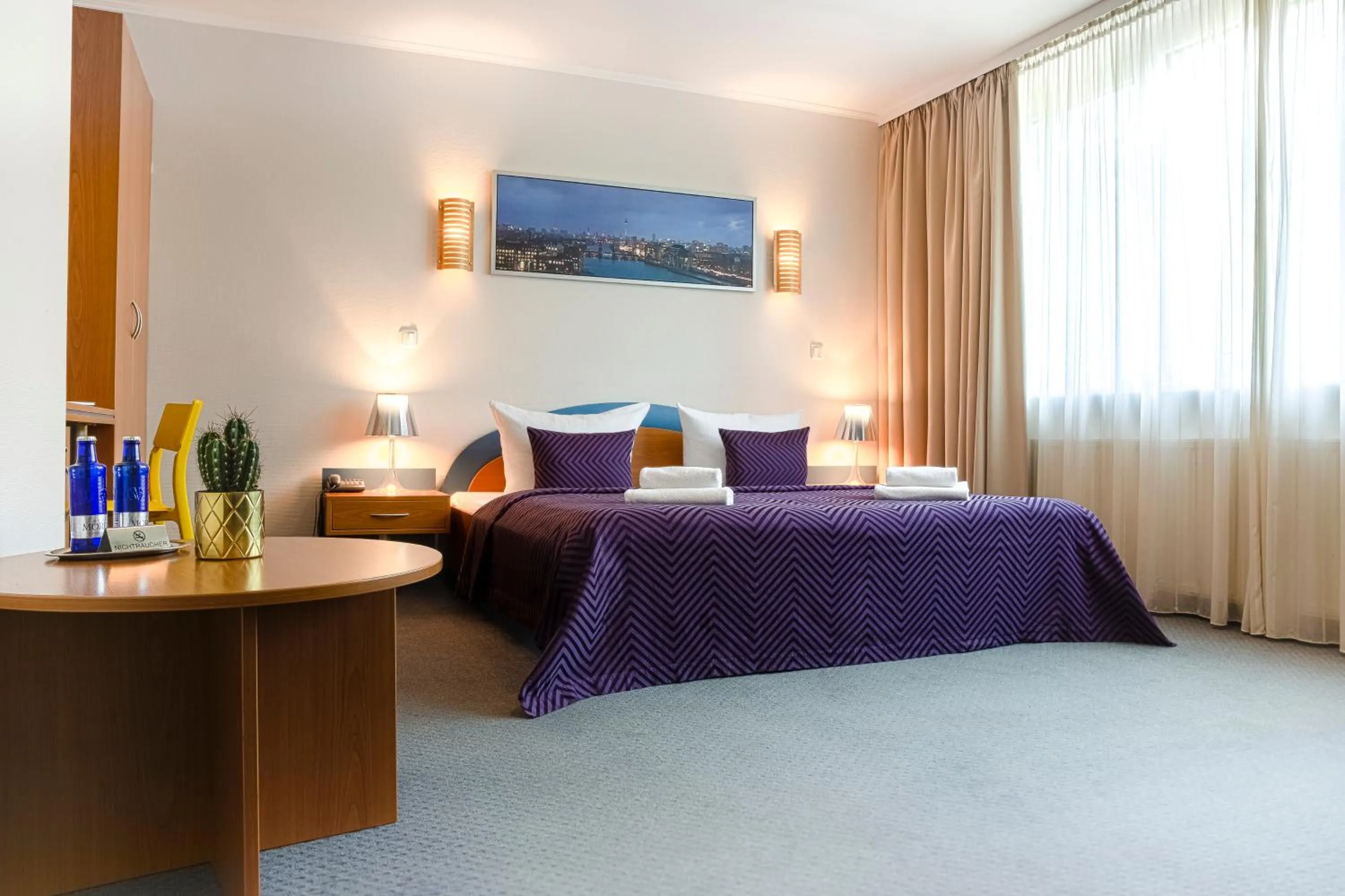 Photo of the whole room, Bed in Hotel Ambiente Berlin City