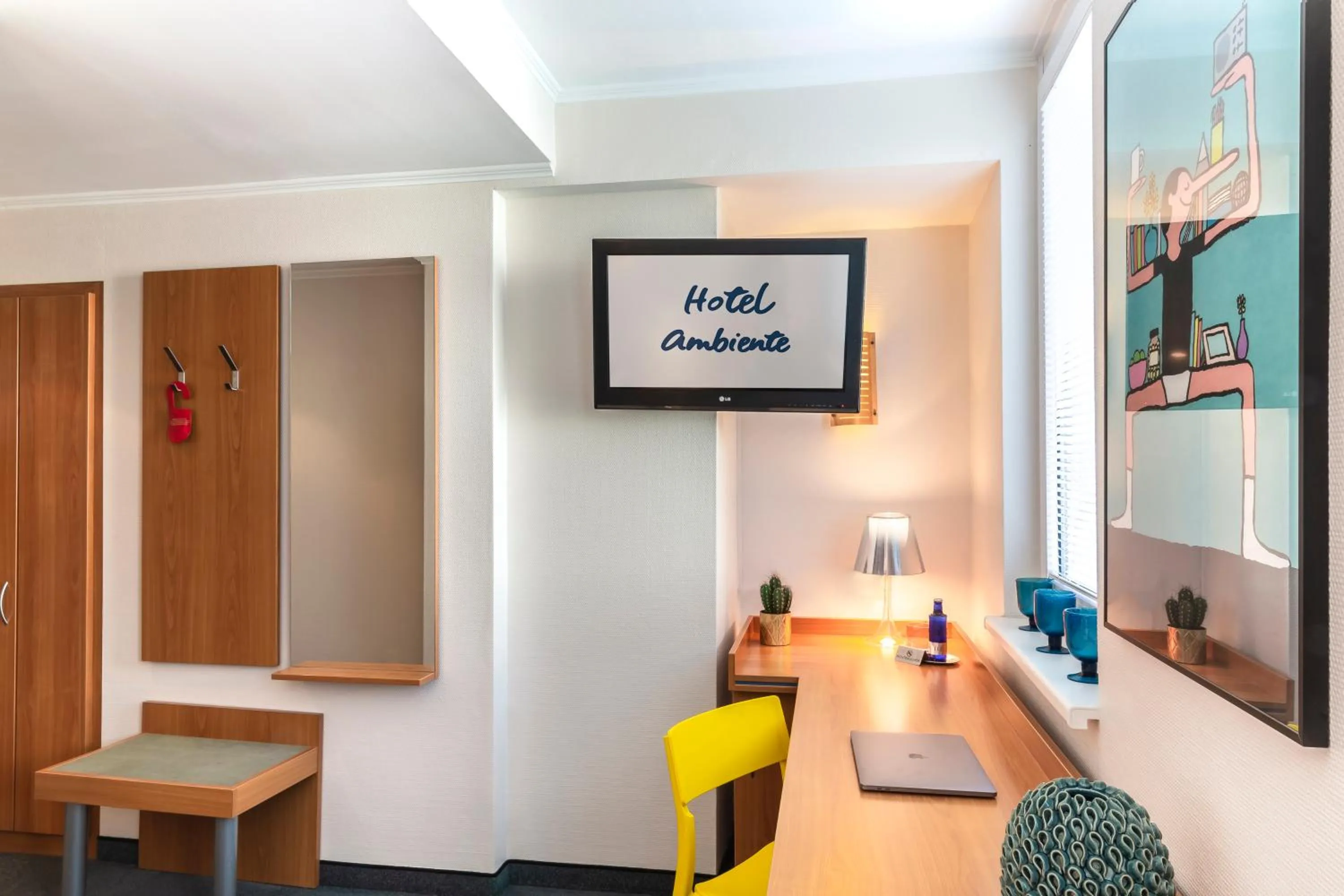 Photo of the whole room in Hotel Ambiente Berlin City