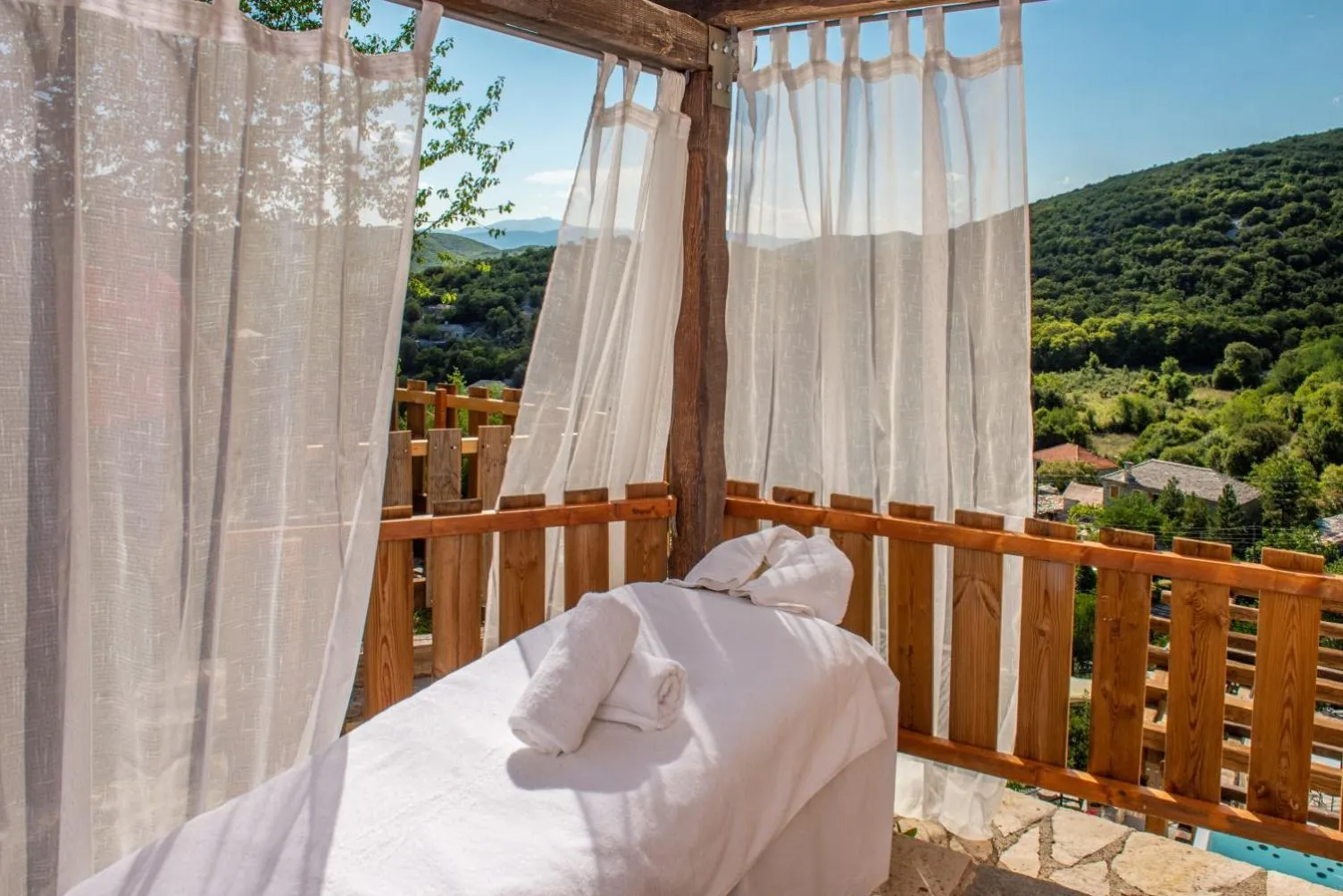 Natural landscape, Bed in Pirrion Wellness Boutique Hotel