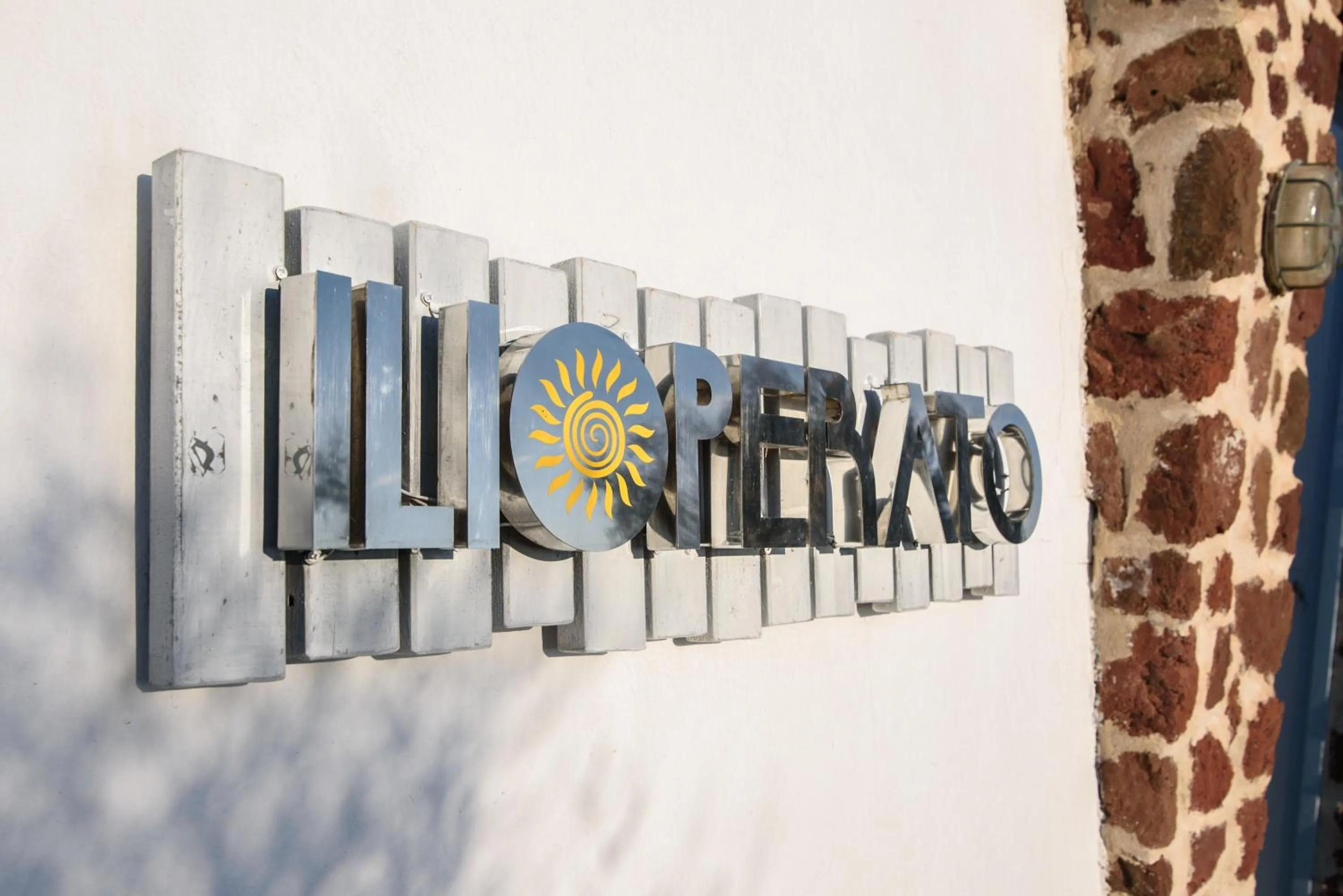 Logo/Certificate/Sign in Ilioperato Hotel