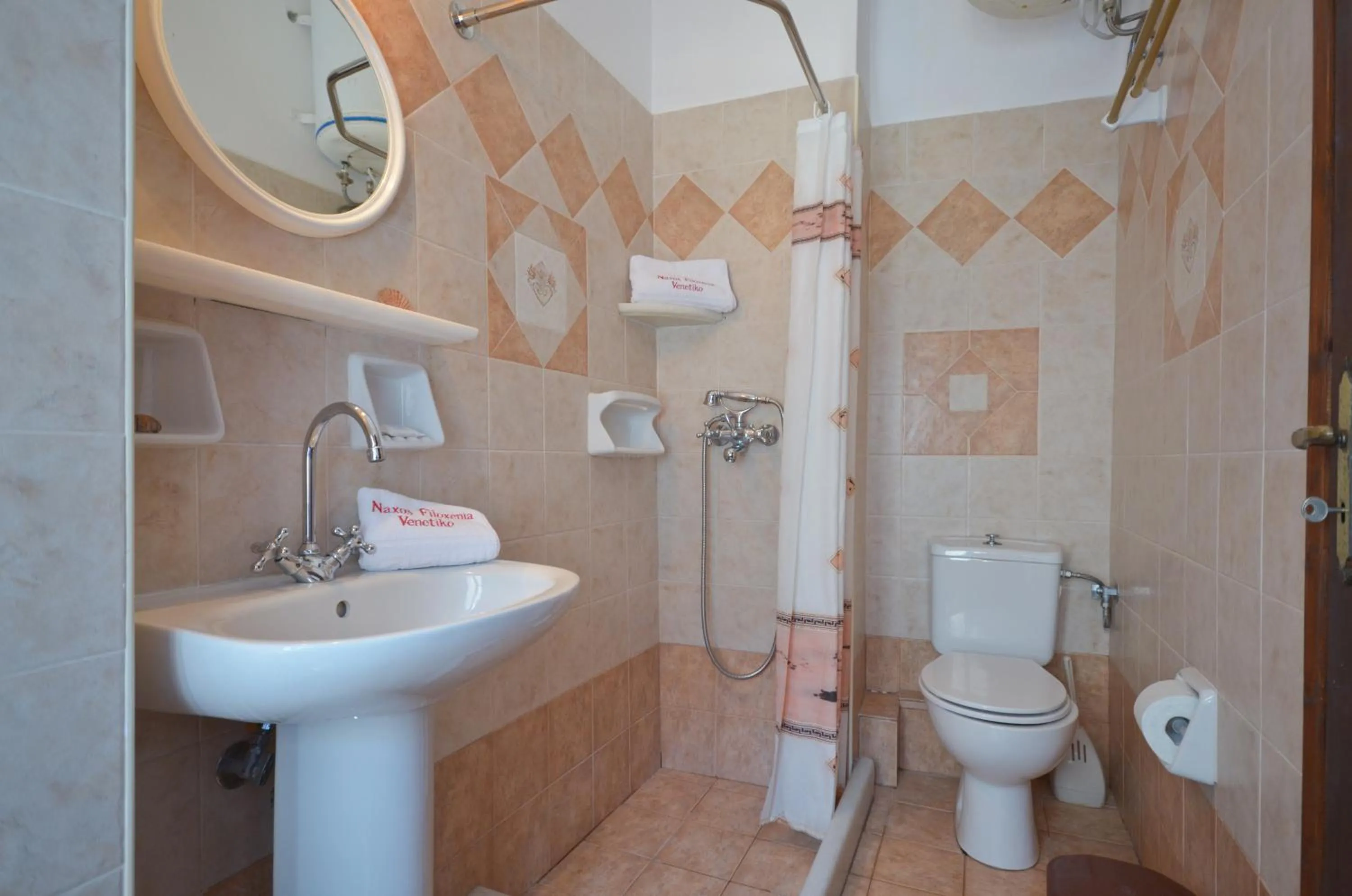 Bathroom in Venetiko Apartments