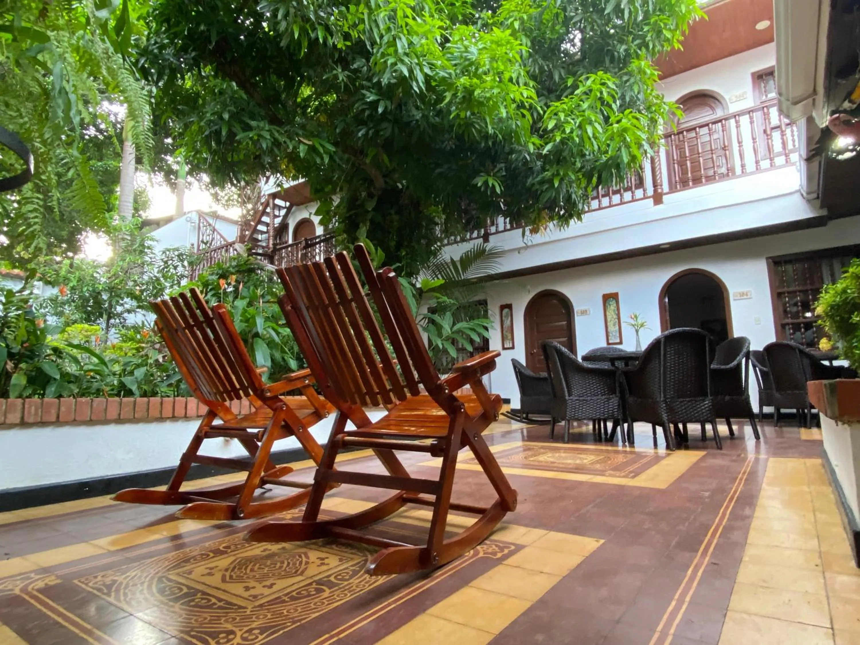 Garden in Hotel Casa Colonial