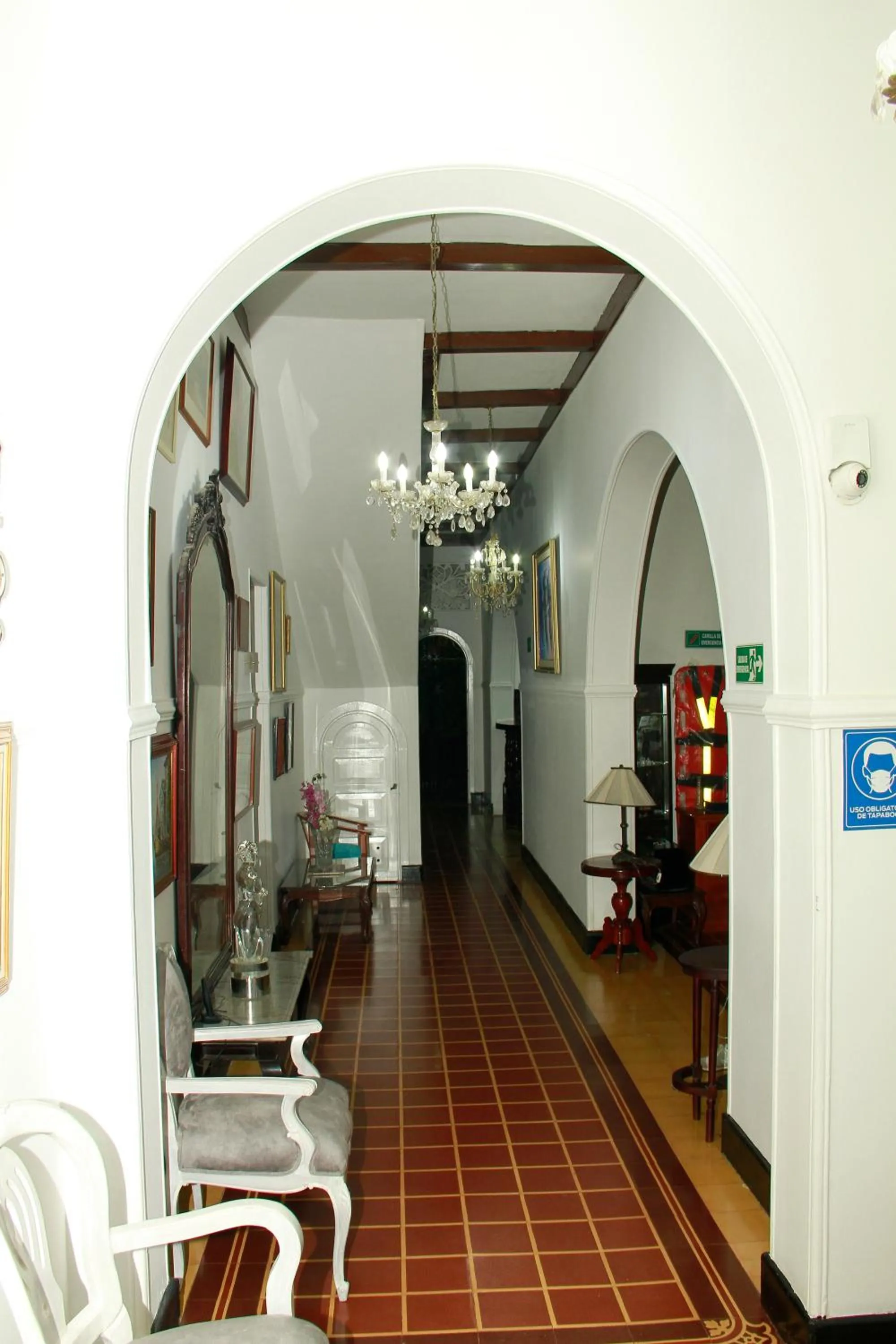 Area and facilities in Hotel Casa Colonial