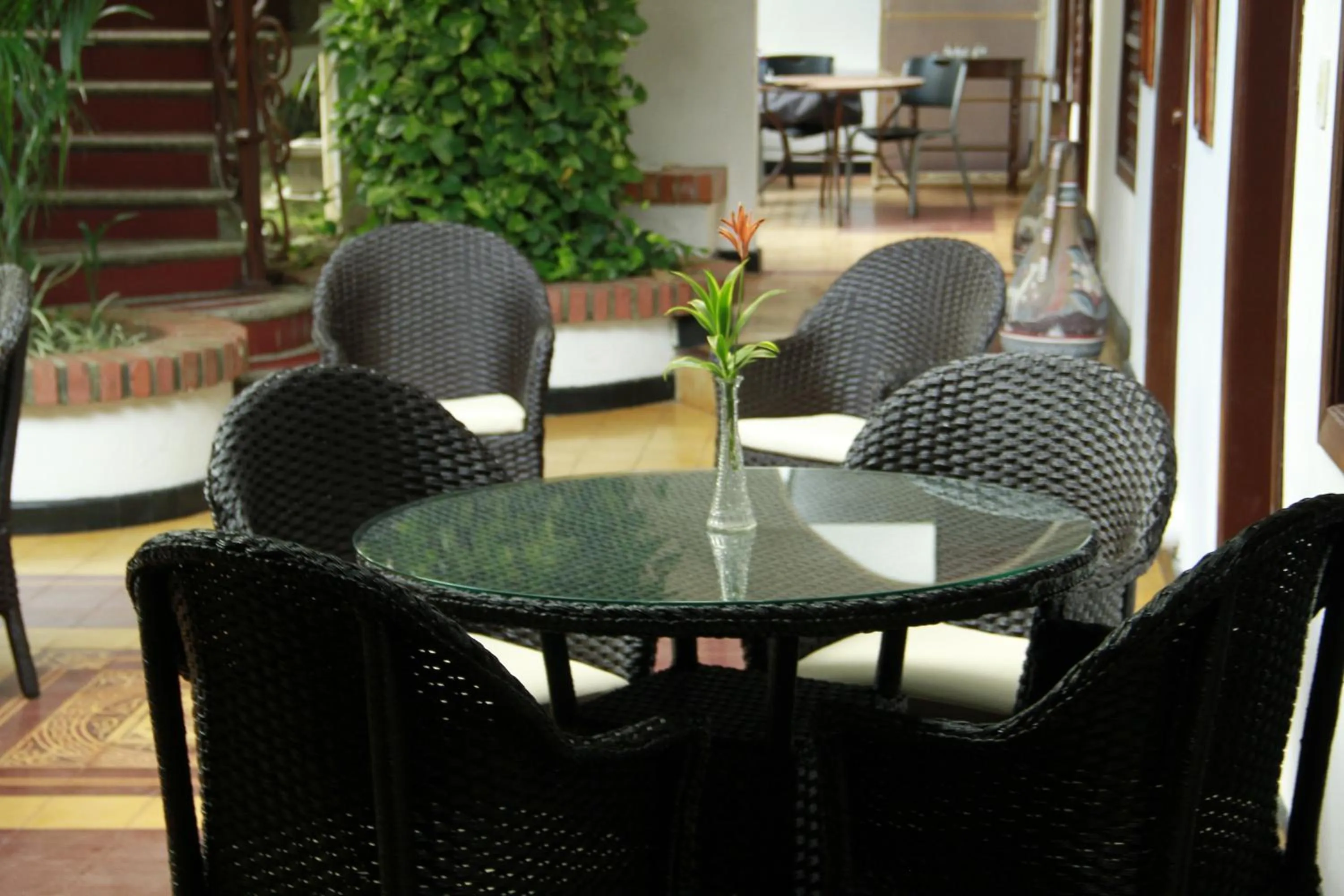 Dining area in Hotel Casa Colonial