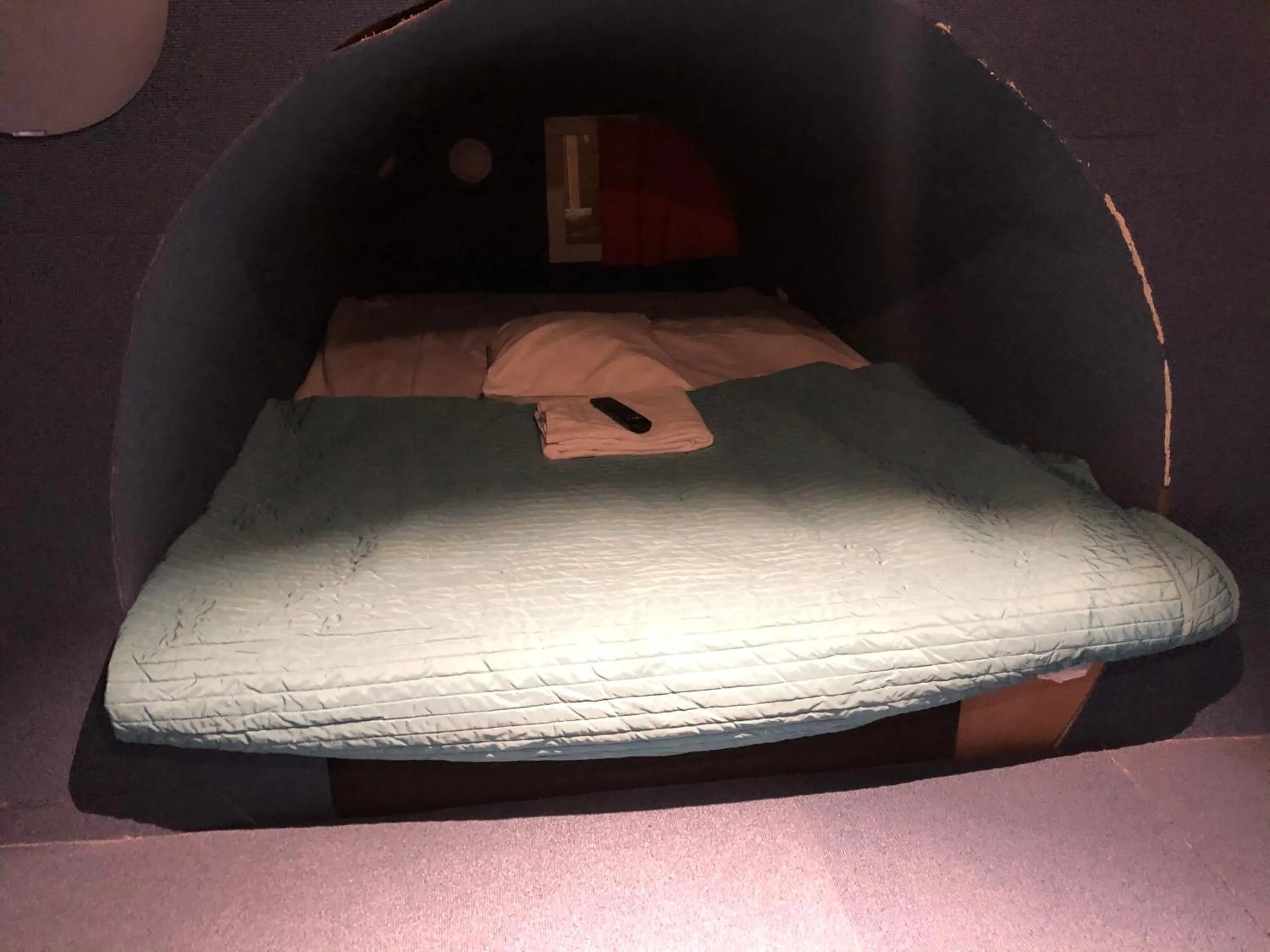 Bed in STF Jumbo Stay Stockholm