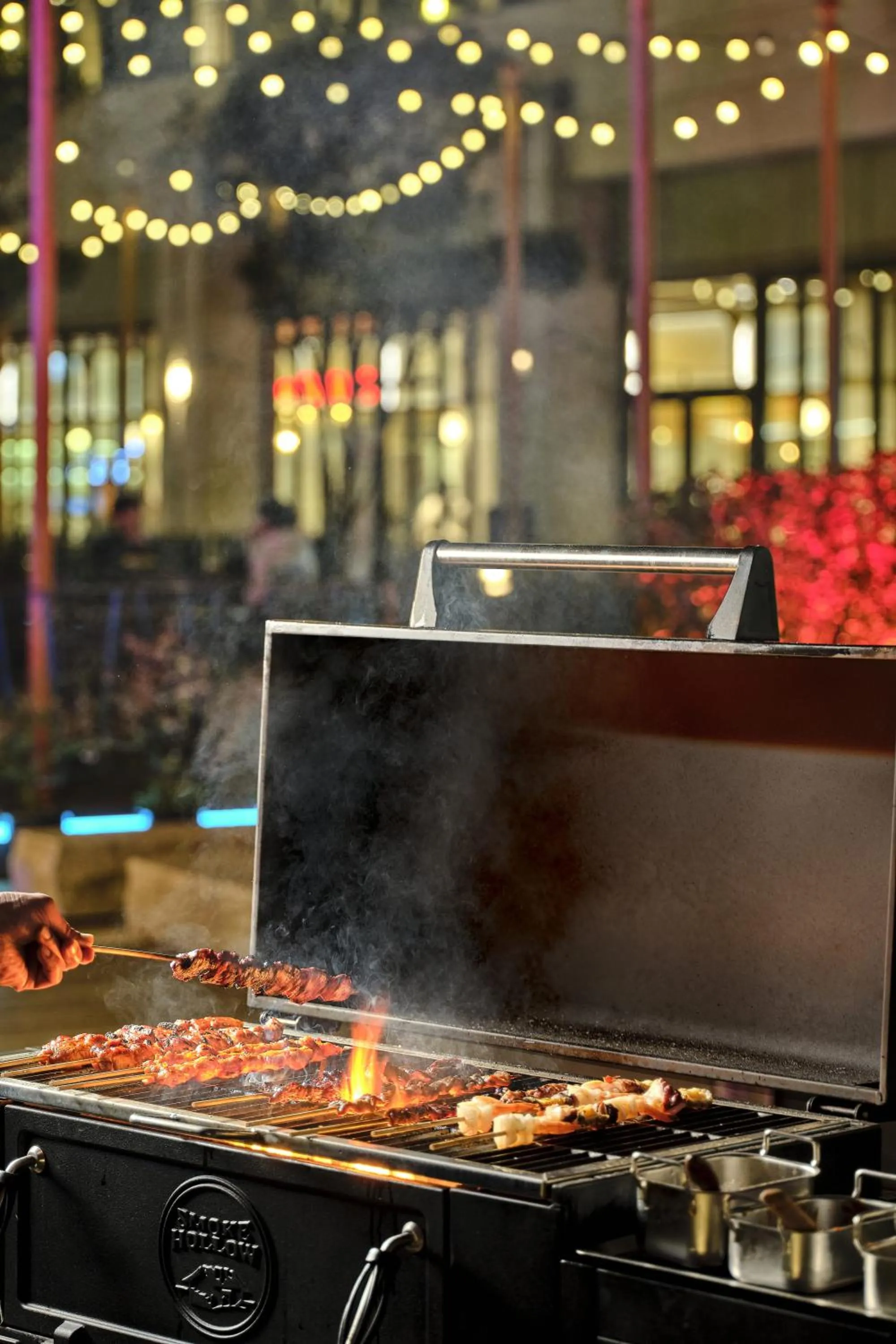 BBQ facilities in Marriott Jeju Shinhwa World Hotel
