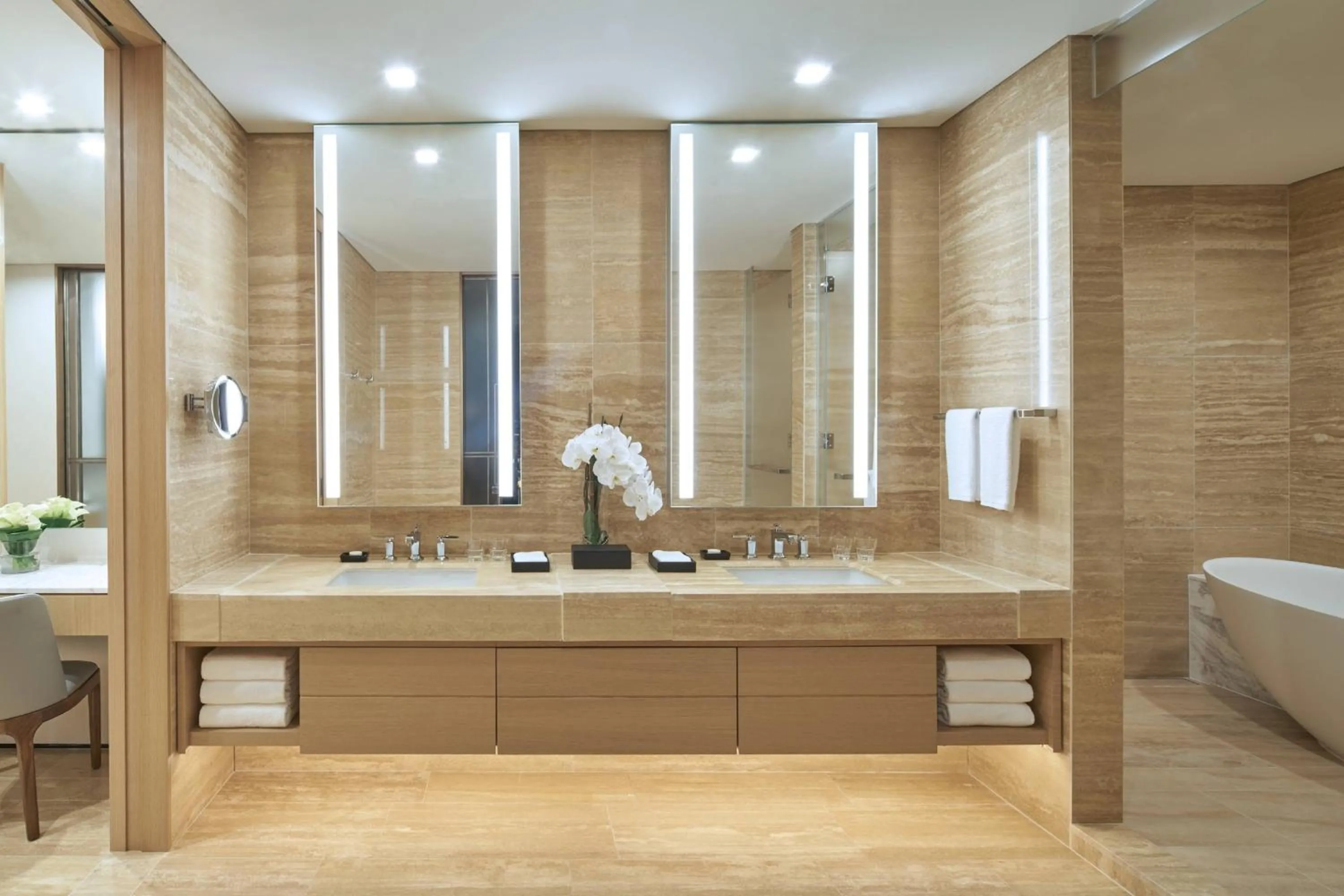 Bathroom in Marriott Jeju Shinhwa World Hotel