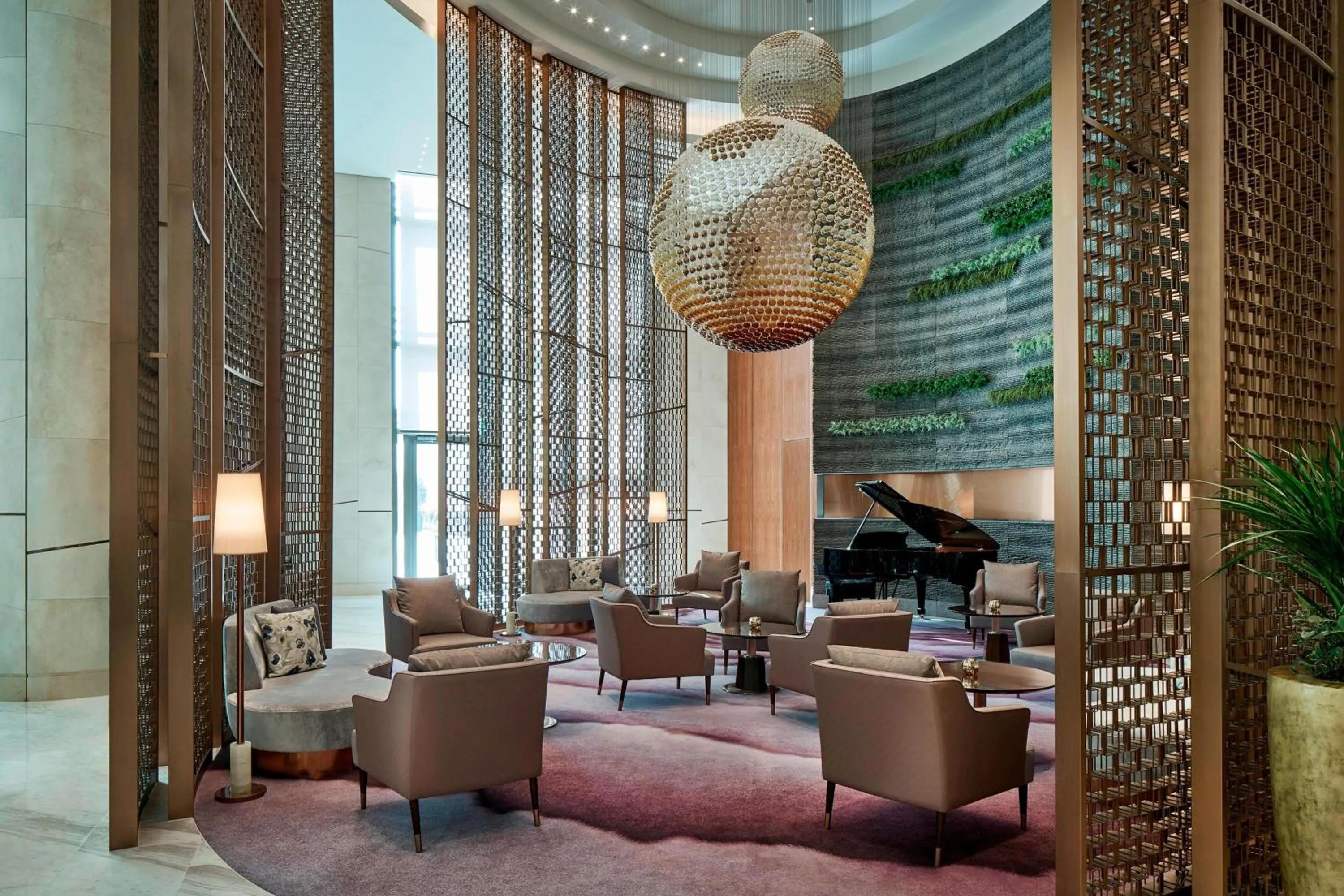 Lounge or bar in Marriott Jeju Shinhwa World Hotel