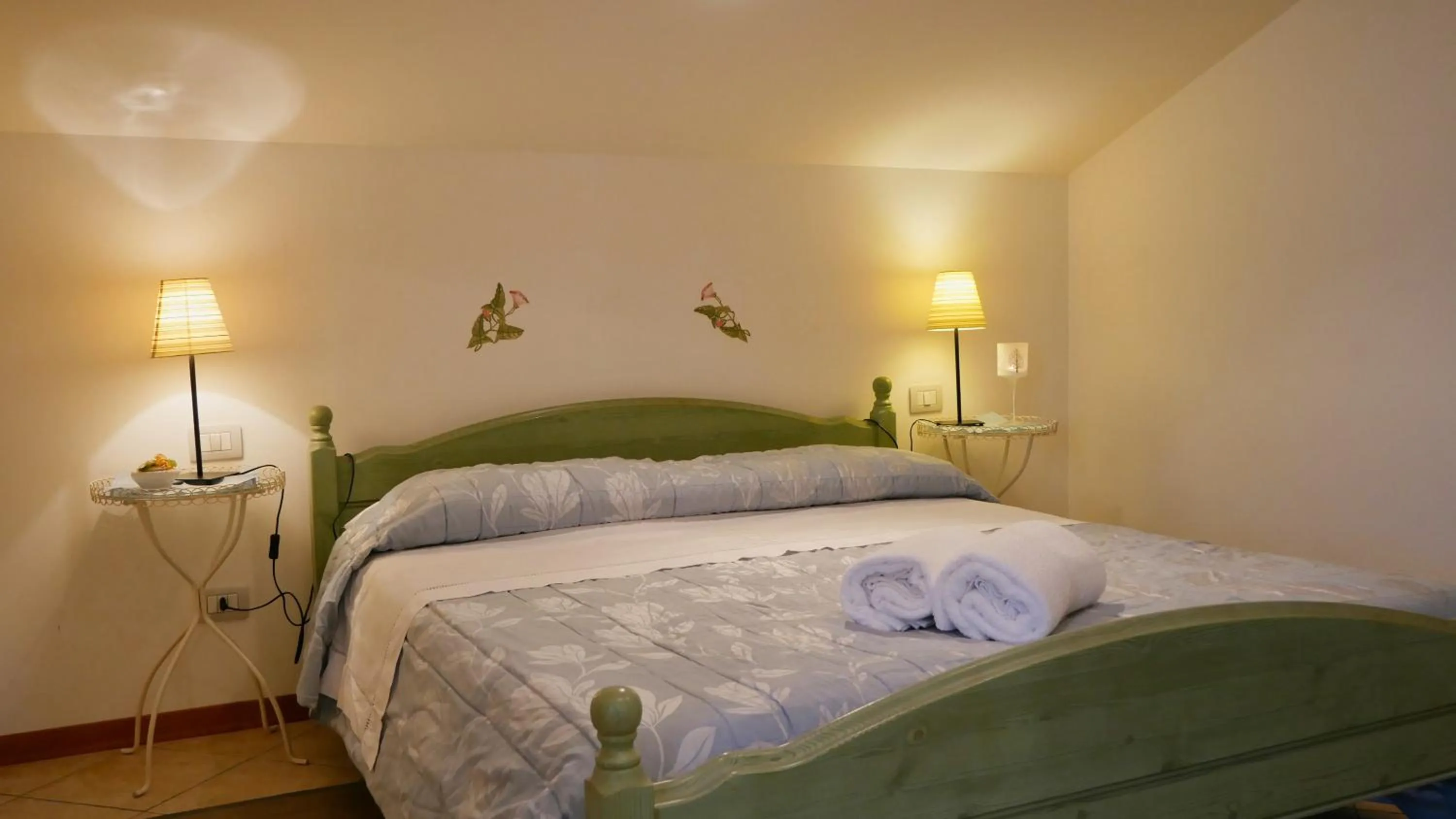 Bed in La Meridiana Affittacamere