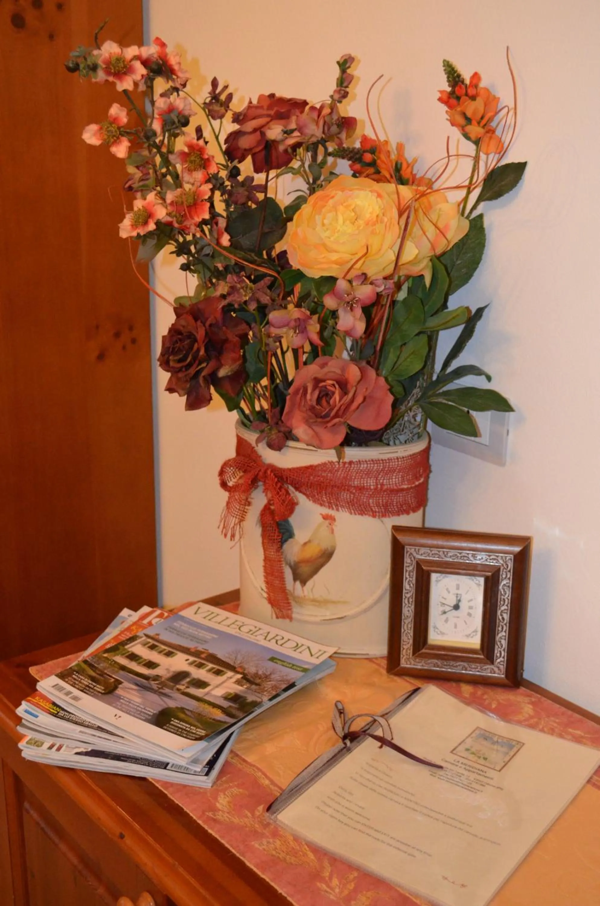 Decorative detail in La Meridiana Affittacamere