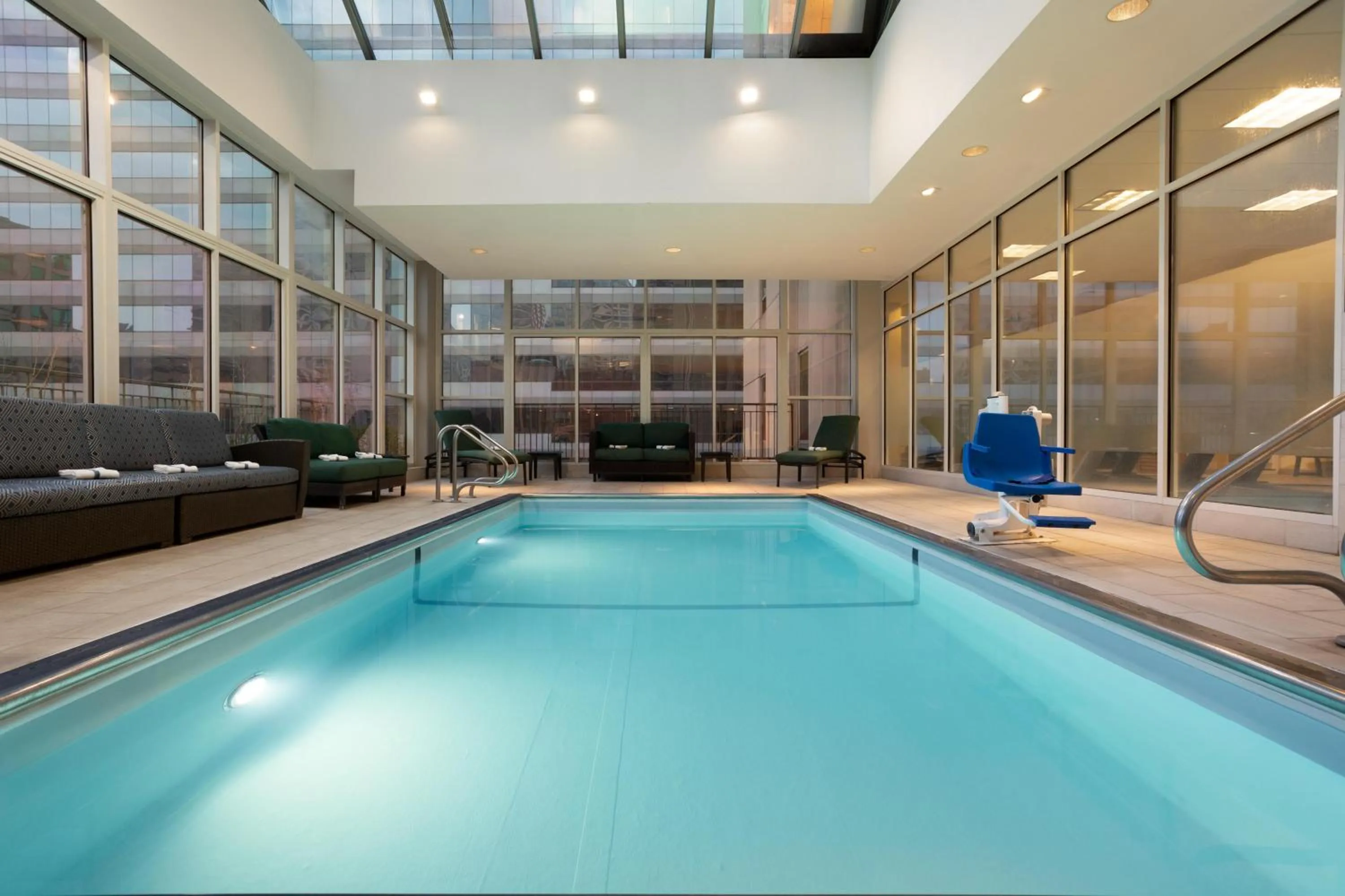 Pool view in Hilton Garden Inn Chicago Downtown/Magnificent Mile