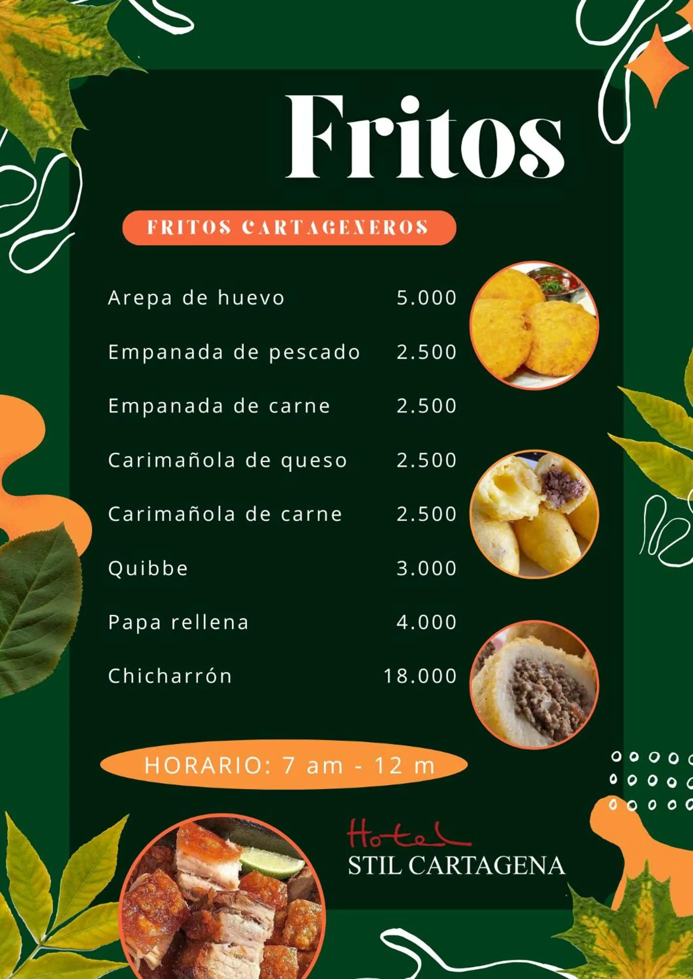 Restaurant/places to eat in Hotel Stil Cartagena