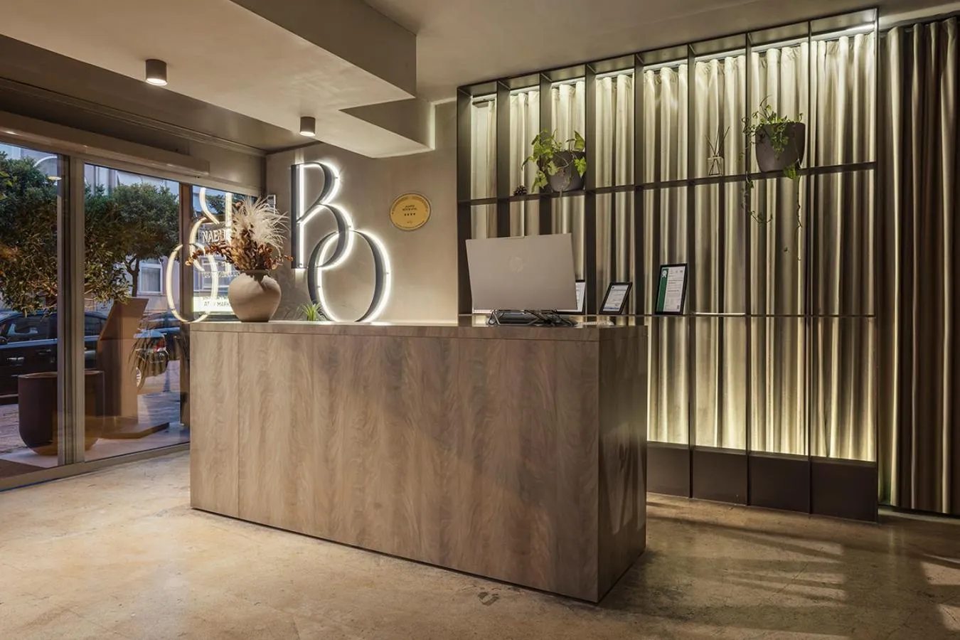 Lobby or reception in Büyük Hotel