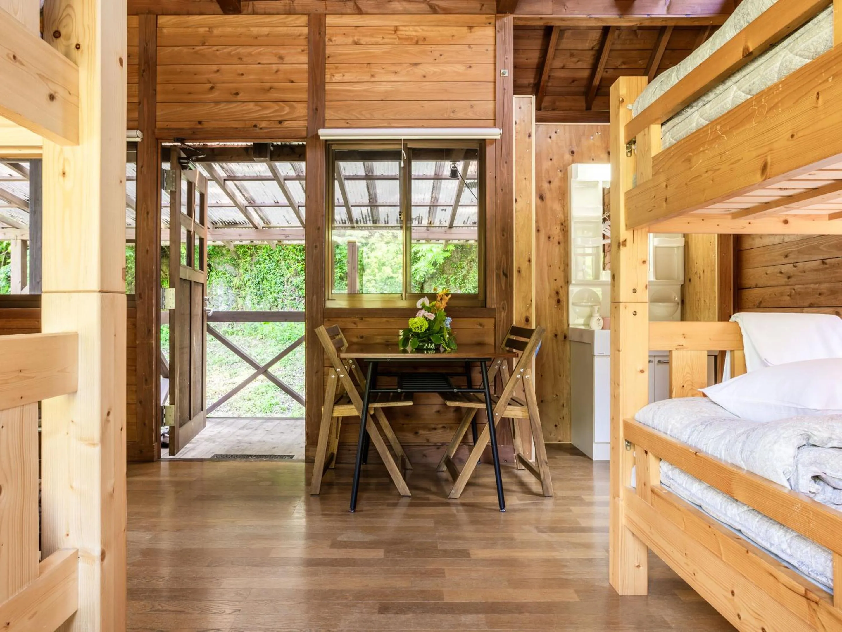 Photo of the whole room, Bed in Lodge Kiyokawa