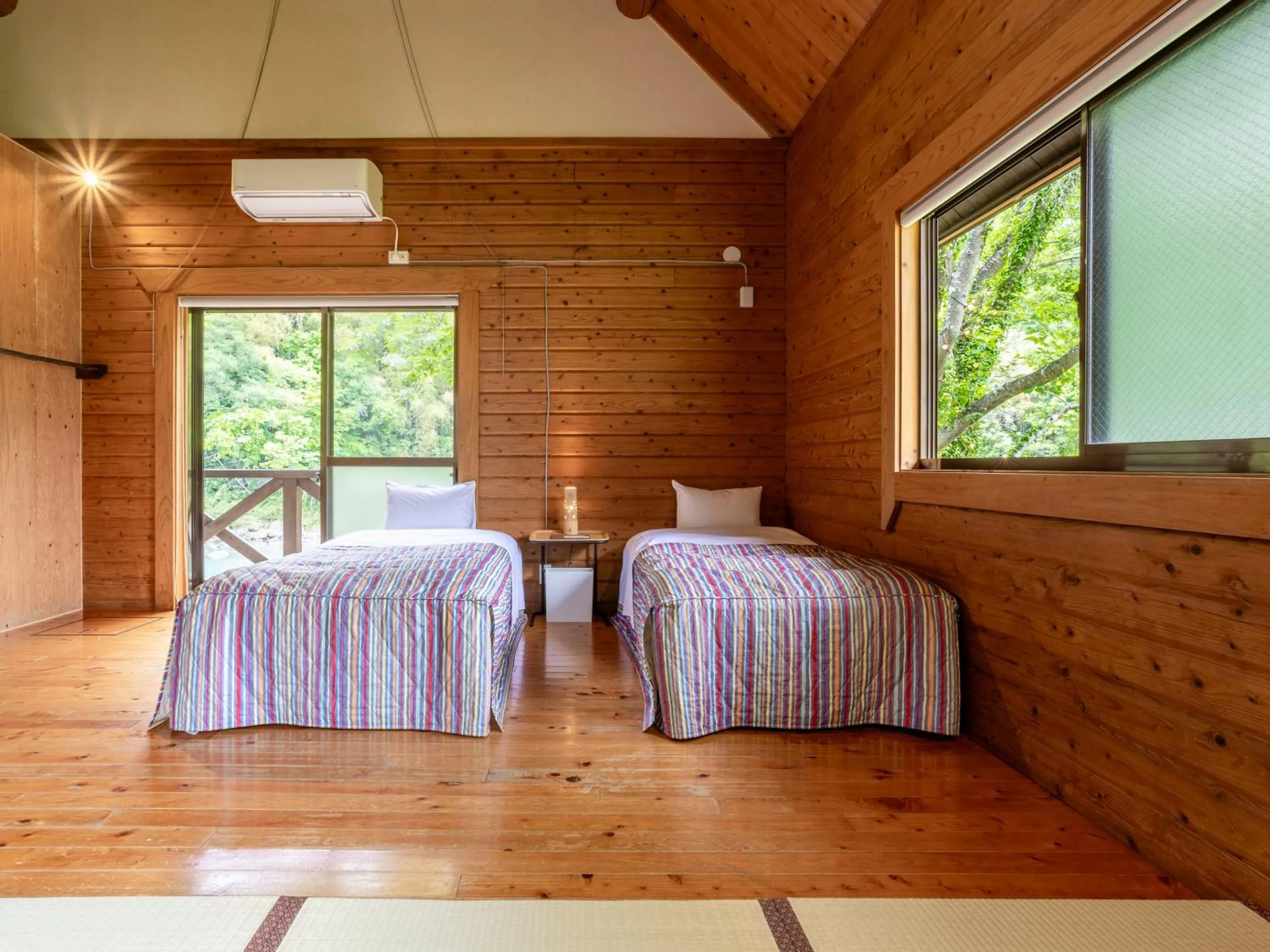 Photo of the whole room, Bed in Lodge Kiyokawa