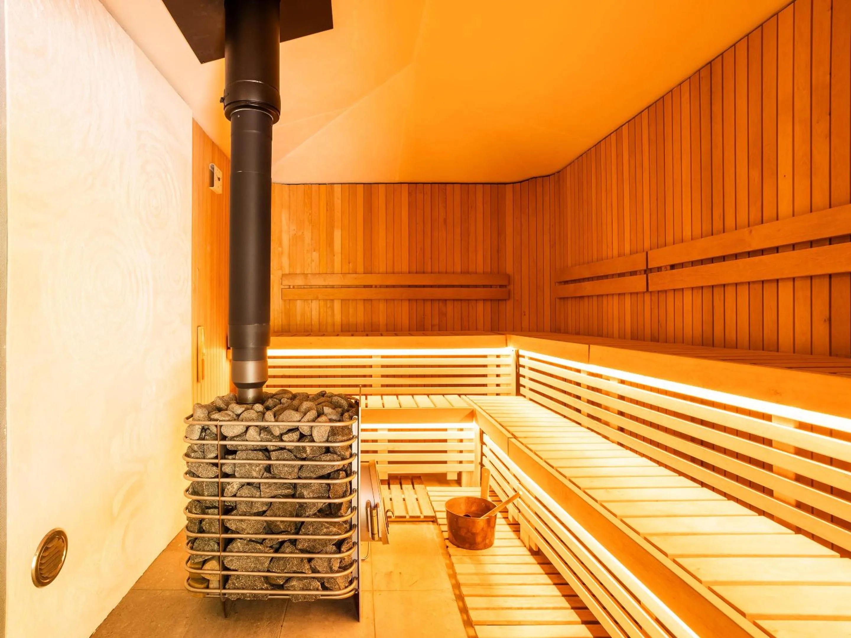 Sauna in Lodge Kiyokawa