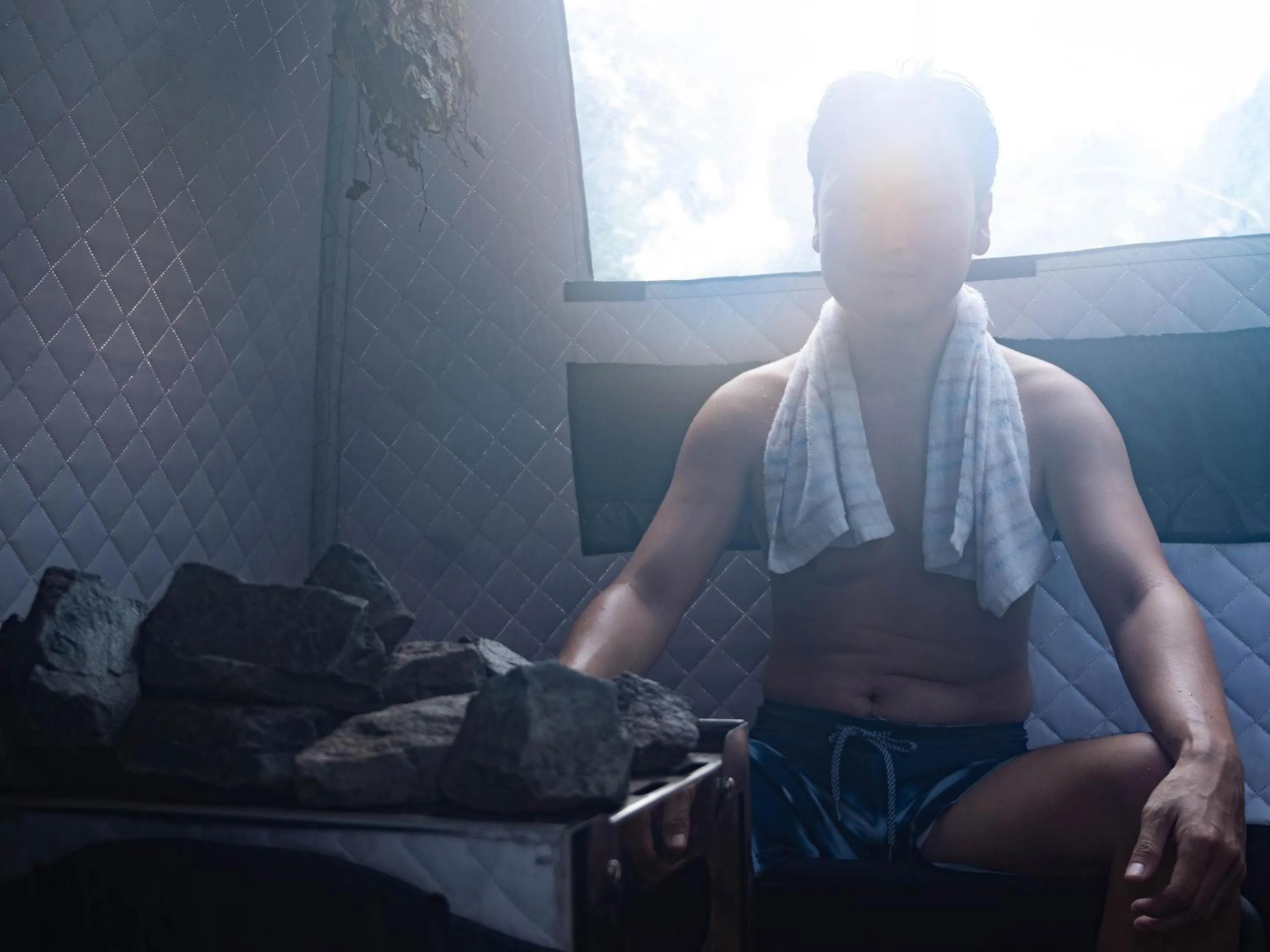 Sauna in Lodge Kiyokawa