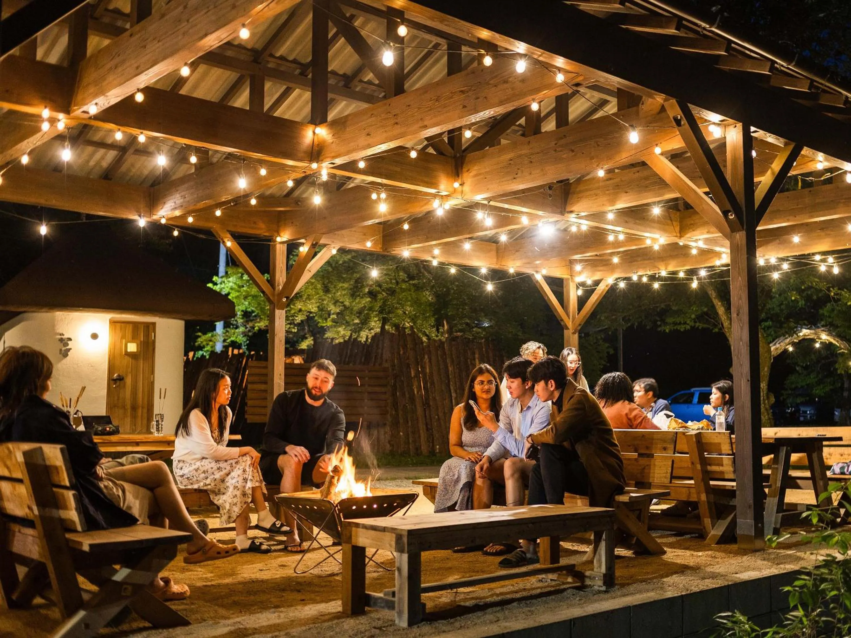 Balcony/Terrace in Lodge Kiyokawa
