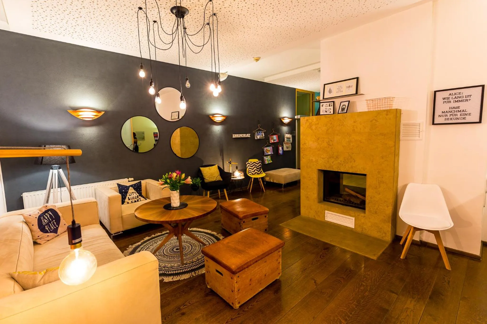 Living room in Ostel Jugendhotel Bremervörde