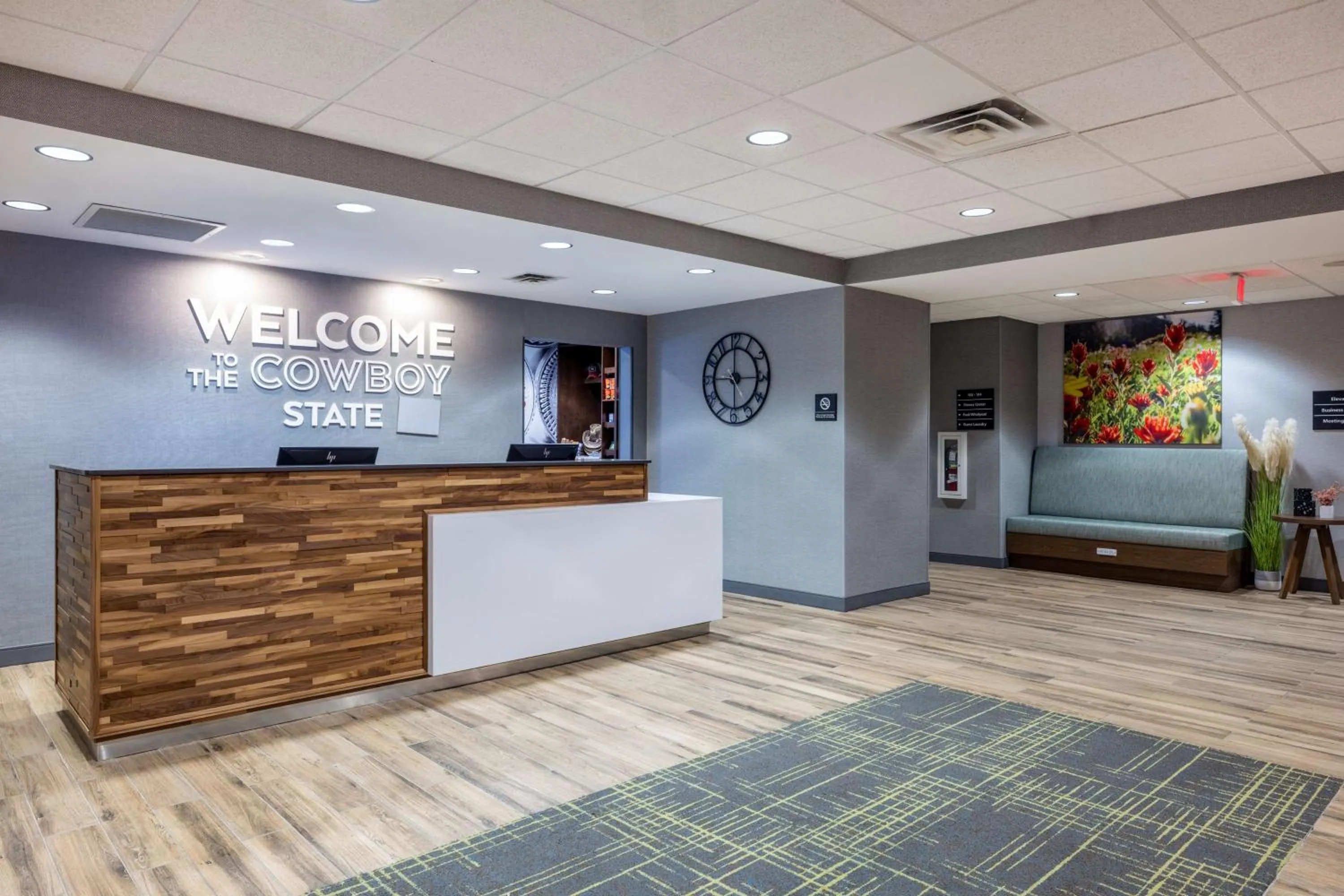 Lobby or reception in Newly Renovated-Hampton Inn & Suites Casper