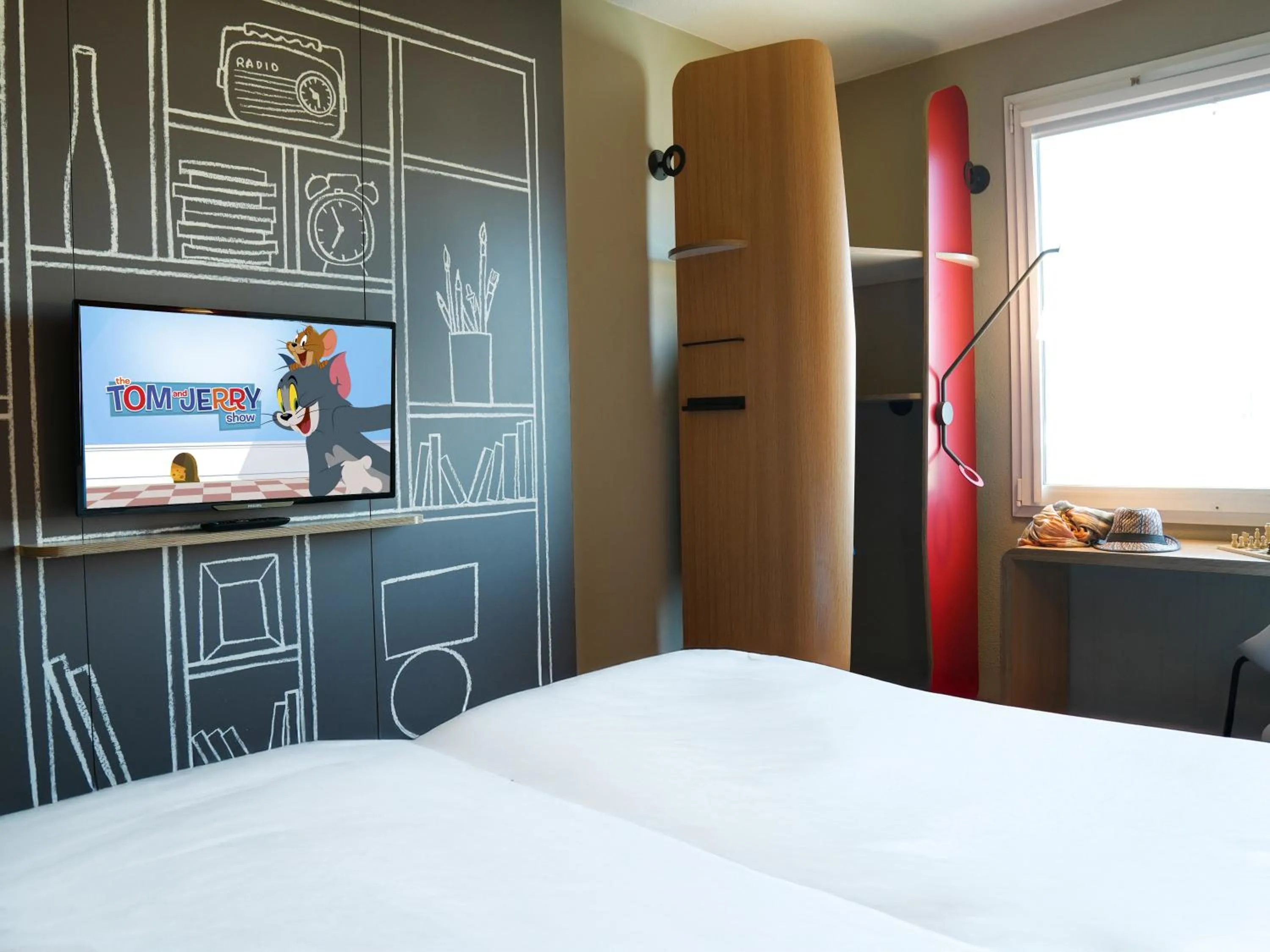 Bed in ibis Caen Porte De Bretagne