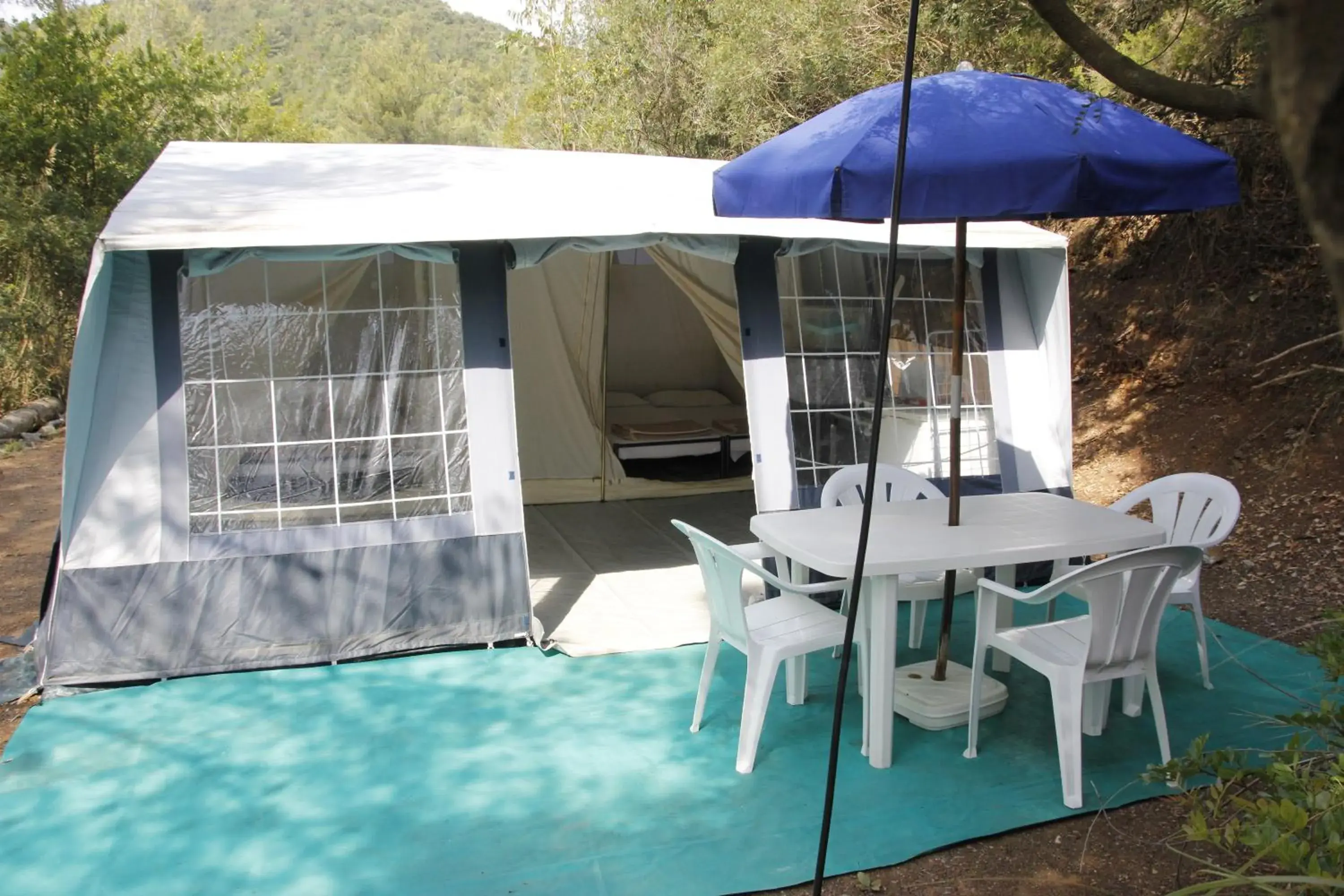 Tent with Shared Bathroom (4 Adults) in Camping Village Canapai Tent with Shared Bathroom (4 Adults) in Camping Village Canapai