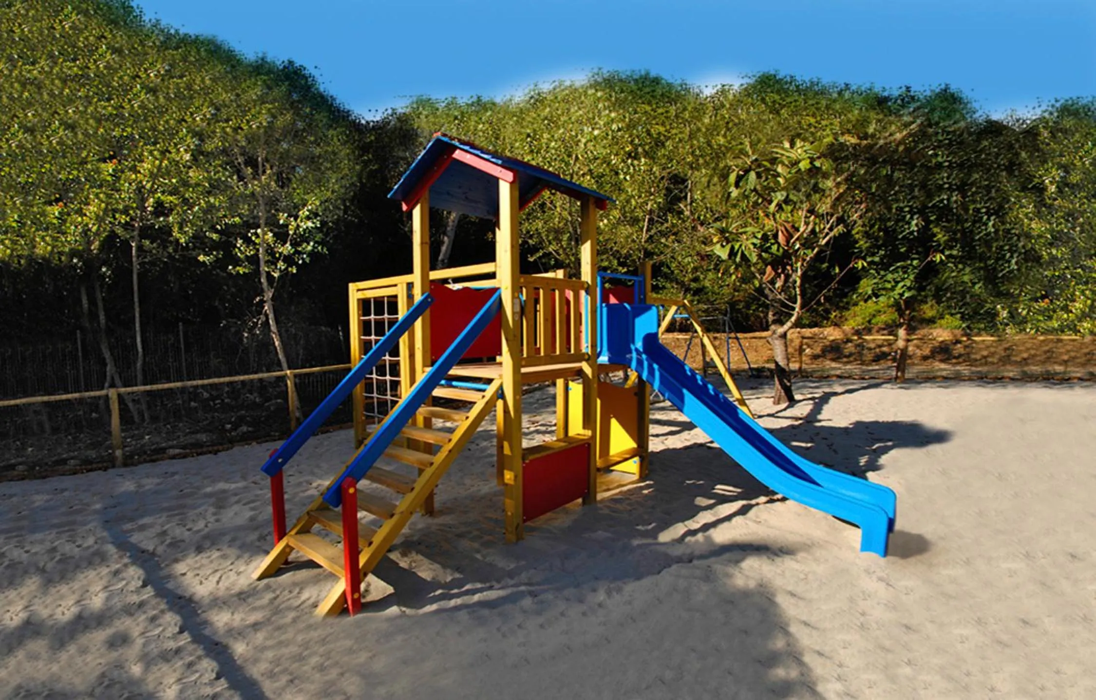 Children play ground in Camping Village Canapai