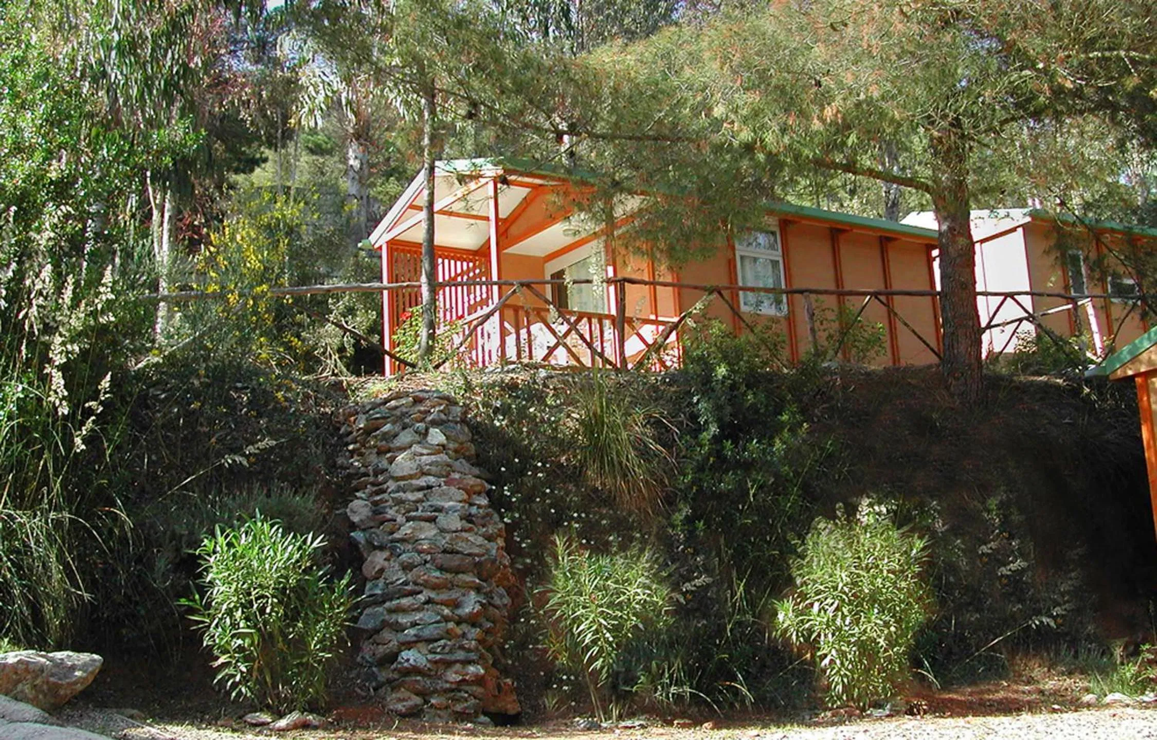 Decorative detail in Camping Village Canapai