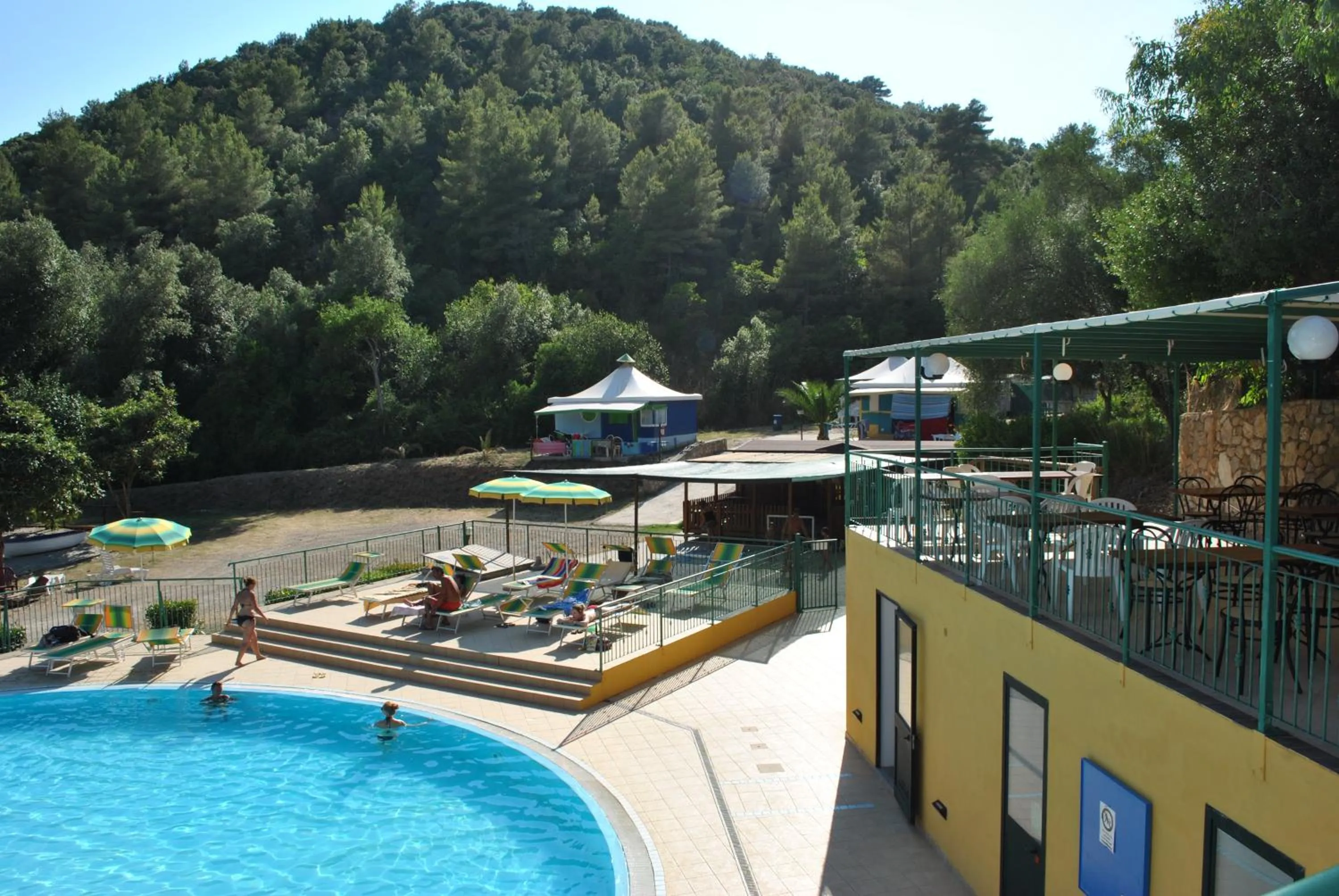 Swimming pool in Camping Village Canapai