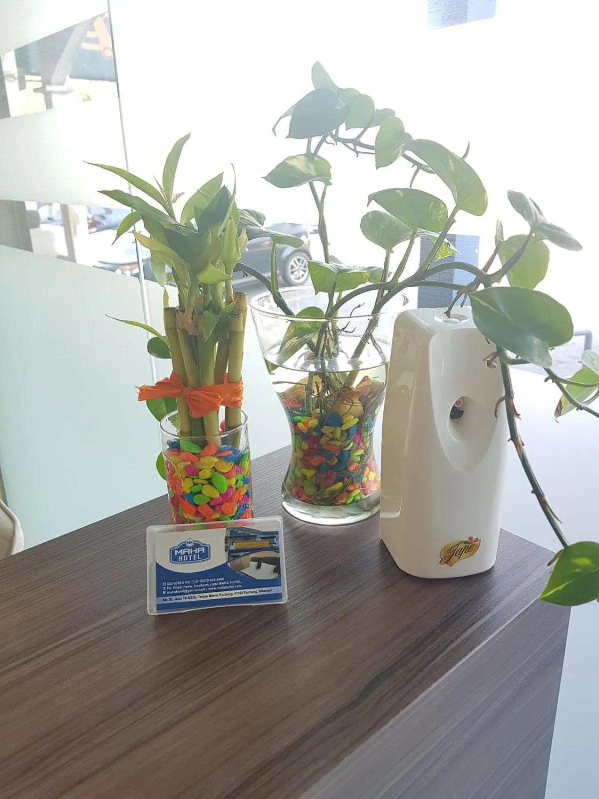 Lobby or reception in Maha Hotel