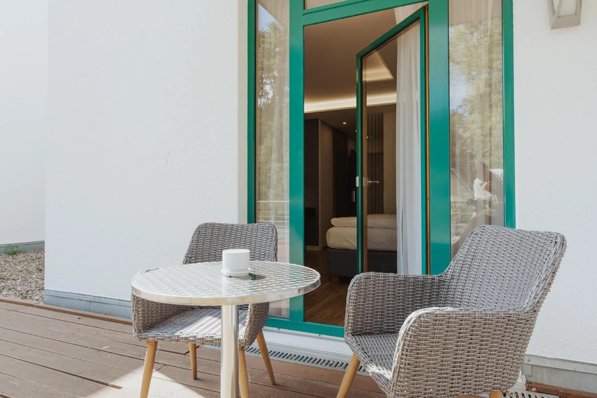 Balcony/Terrace in Parkhotel IV Jahreszeiten Kühlungsborn