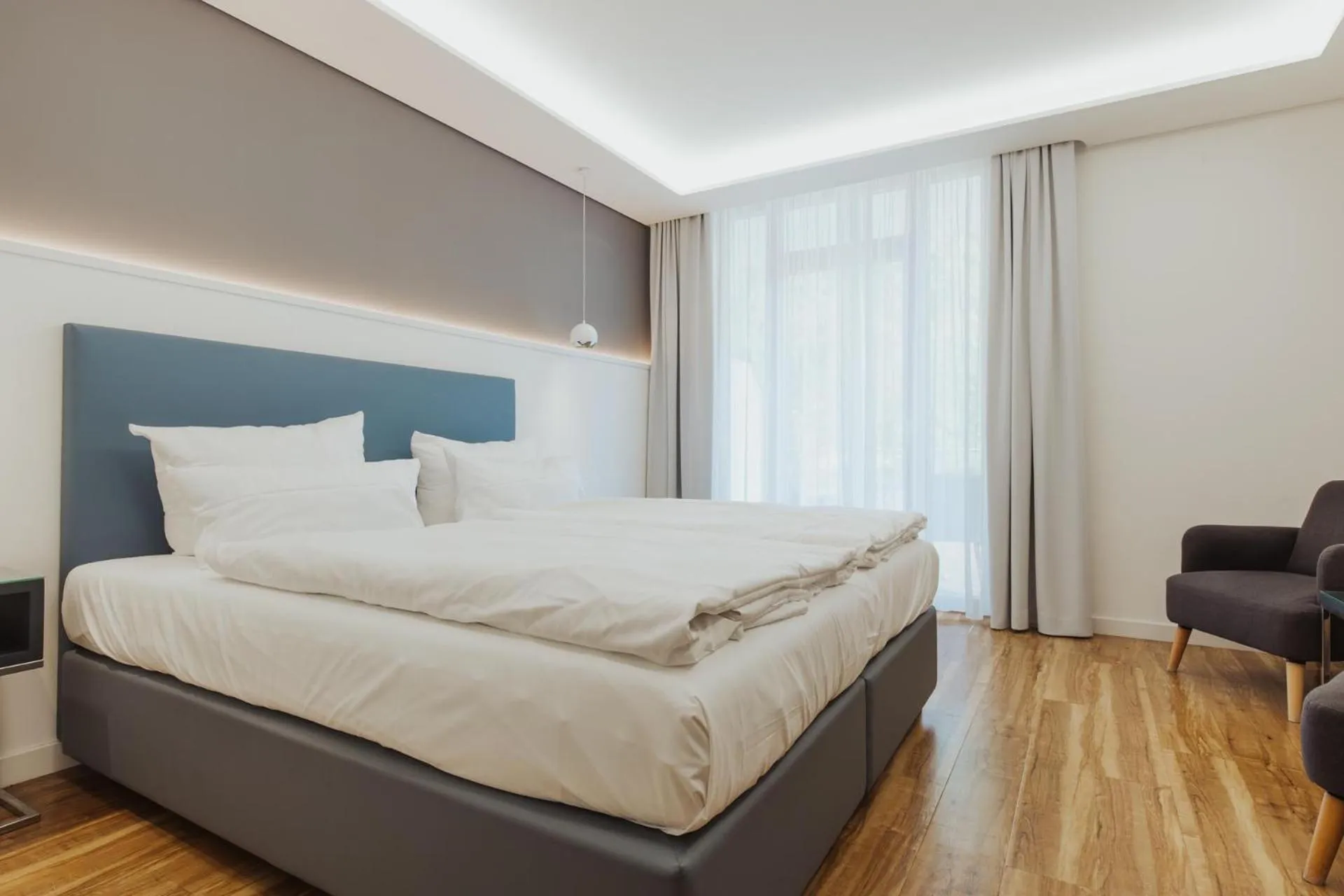 Bed in Parkhotel IV Jahreszeiten Kühlungsborn