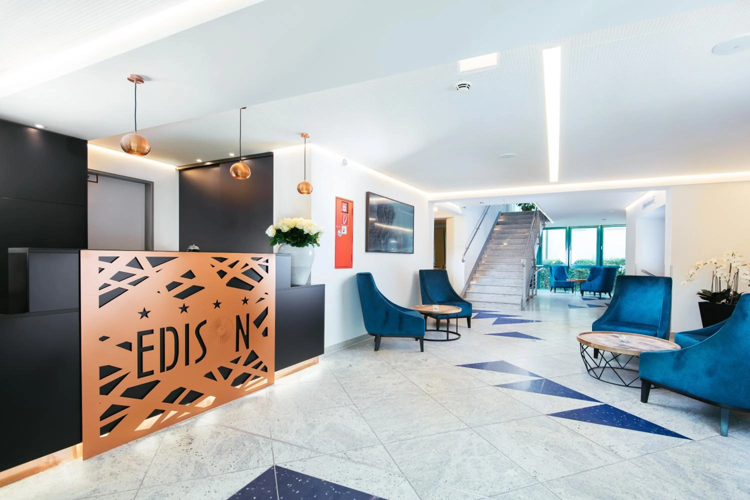 Lobby or reception in Hotel Edison