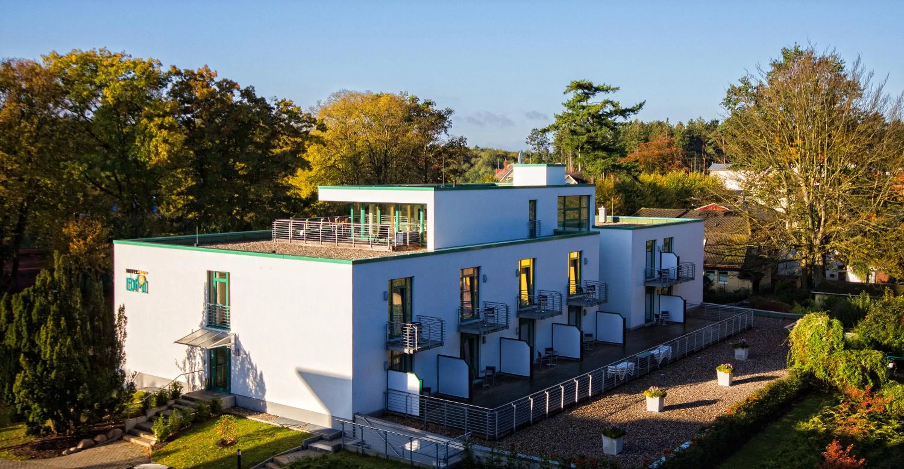 Bird's eye view in Hotel Edison