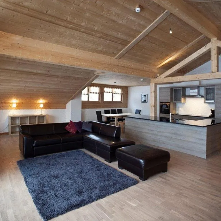 Kitchen or kitchenette in Helvetia hotel