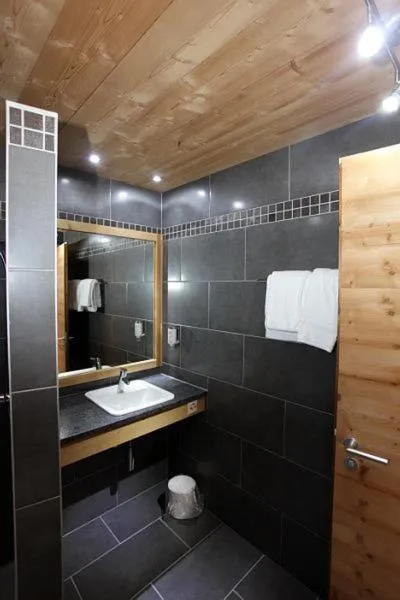 Toilet in Helvetia hotel