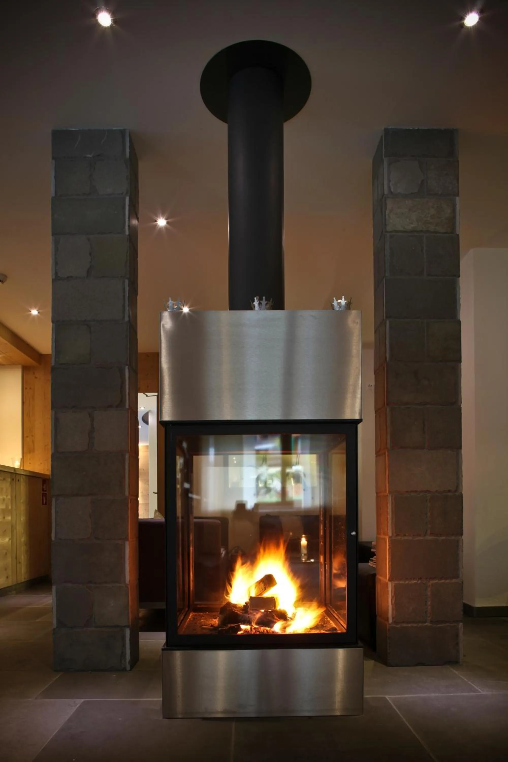 Decorative detail in Helvetia hotel