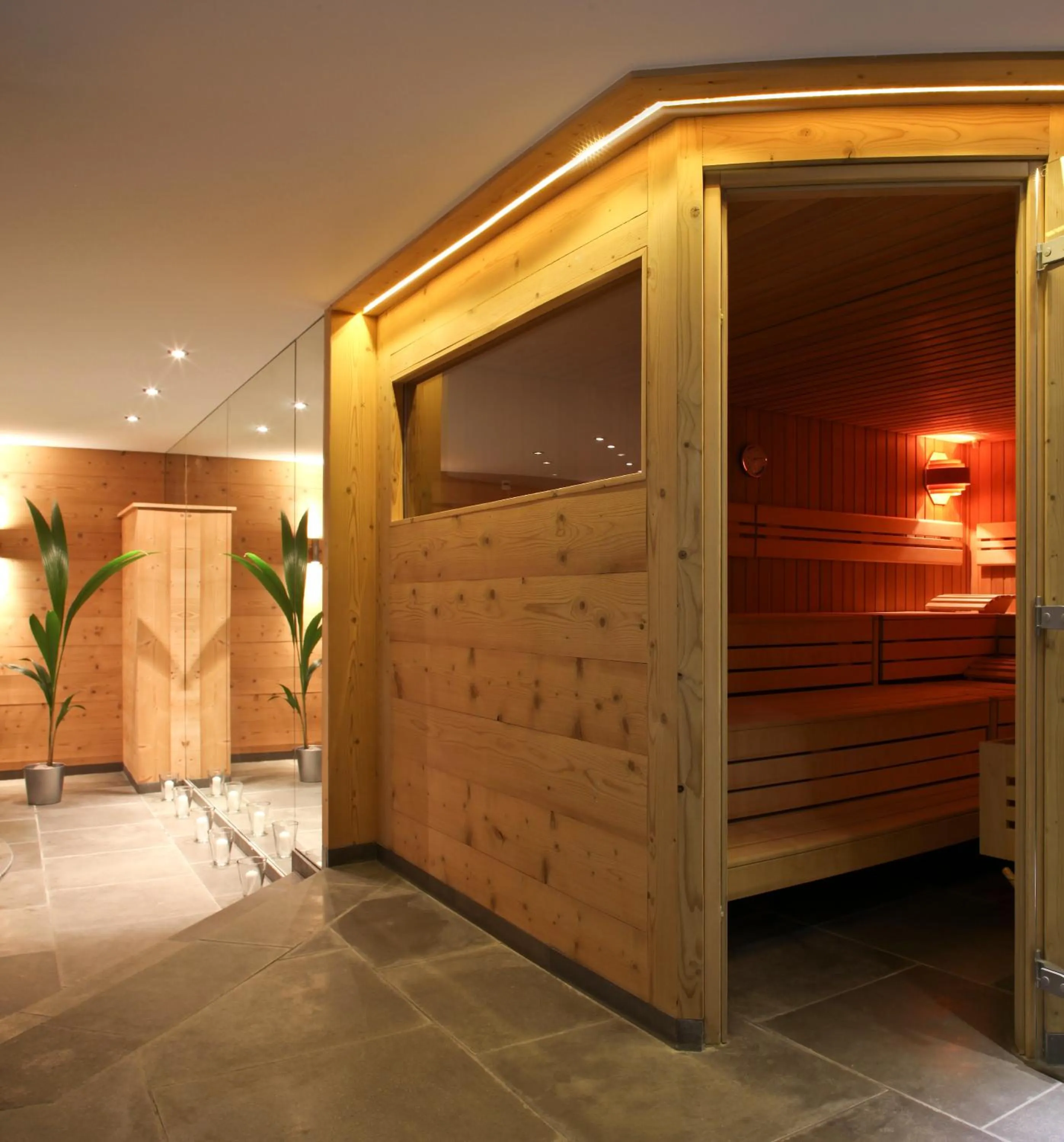 Sauna in Helvetia hotel