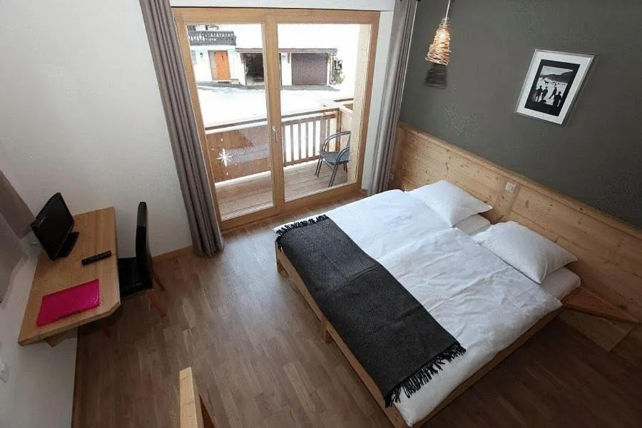 Bed in Helvetia hotel