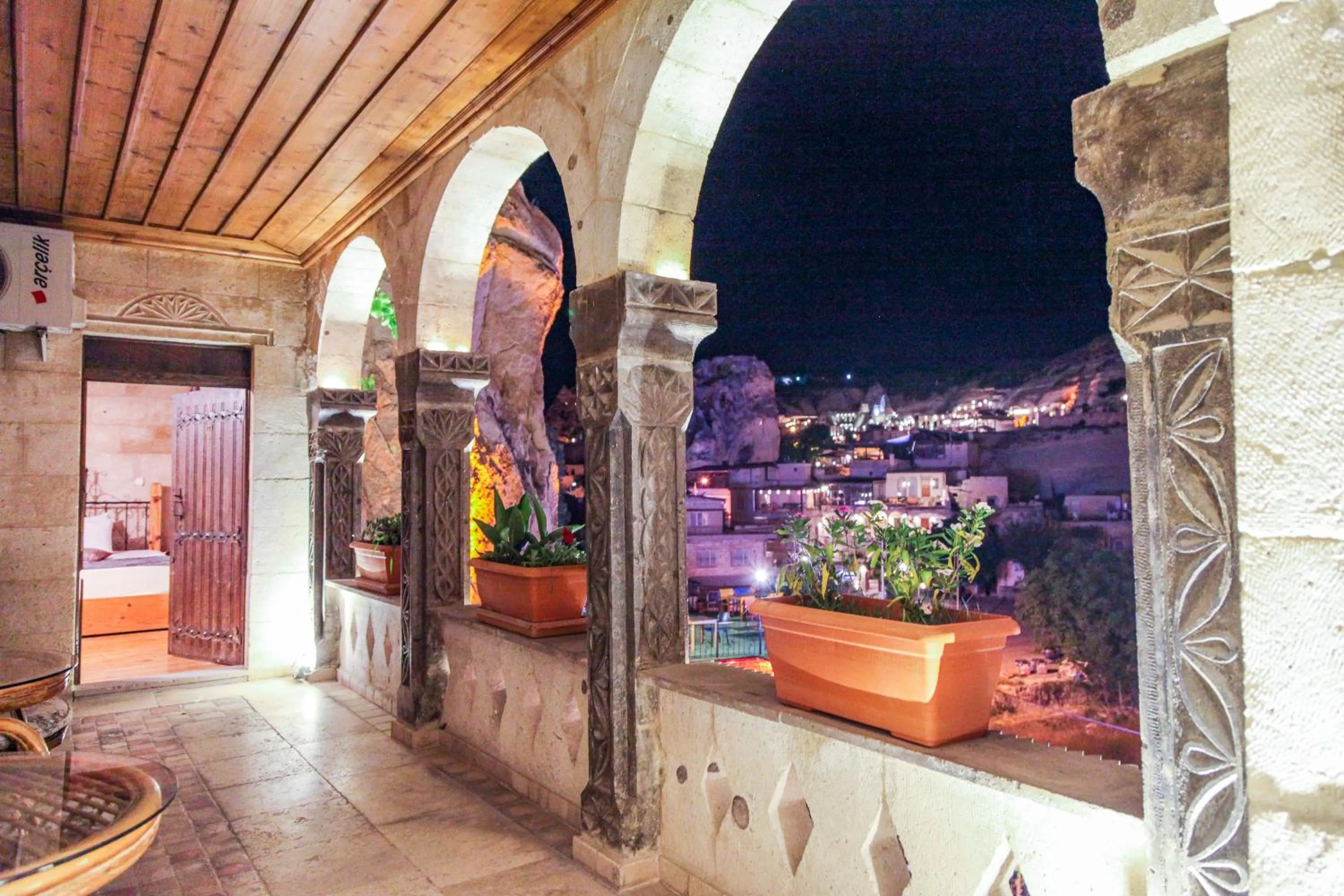 Balcony/Terrace in Roma Cave Suite