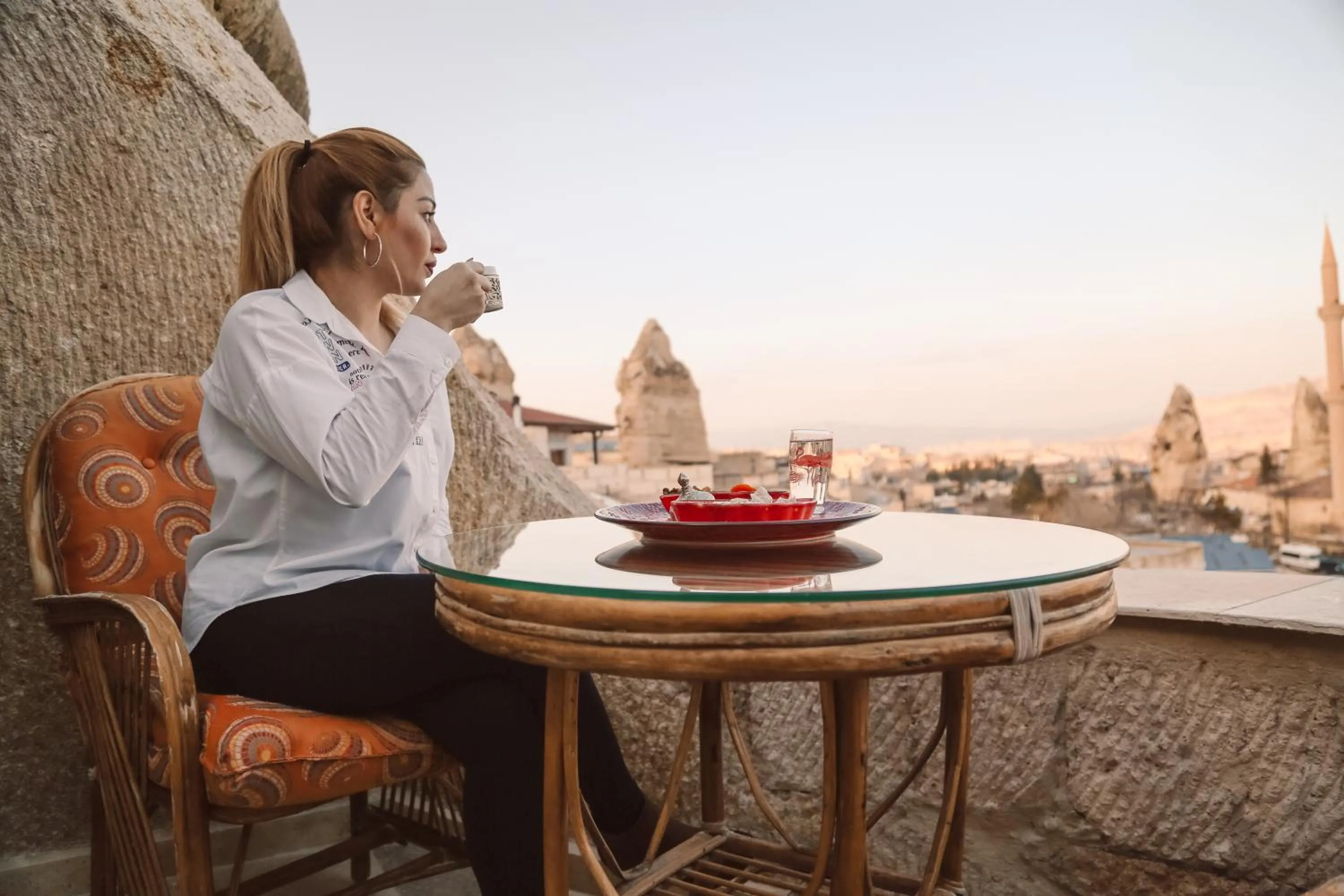 Balcony/Terrace in Roma Cave Suite