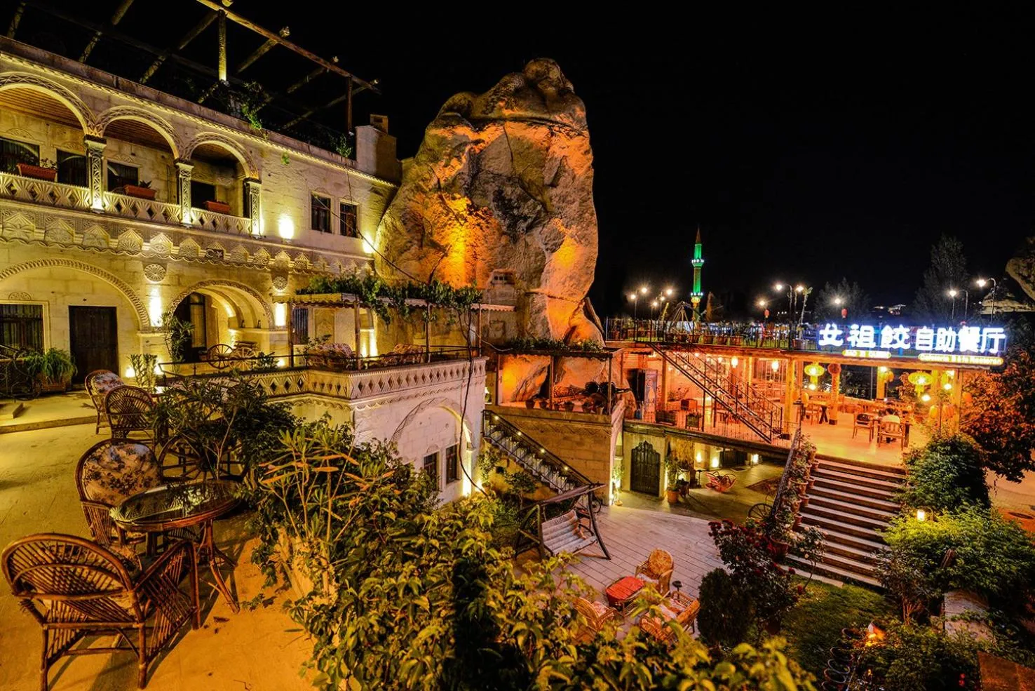 Bird's eye view in Roma Cave Suite