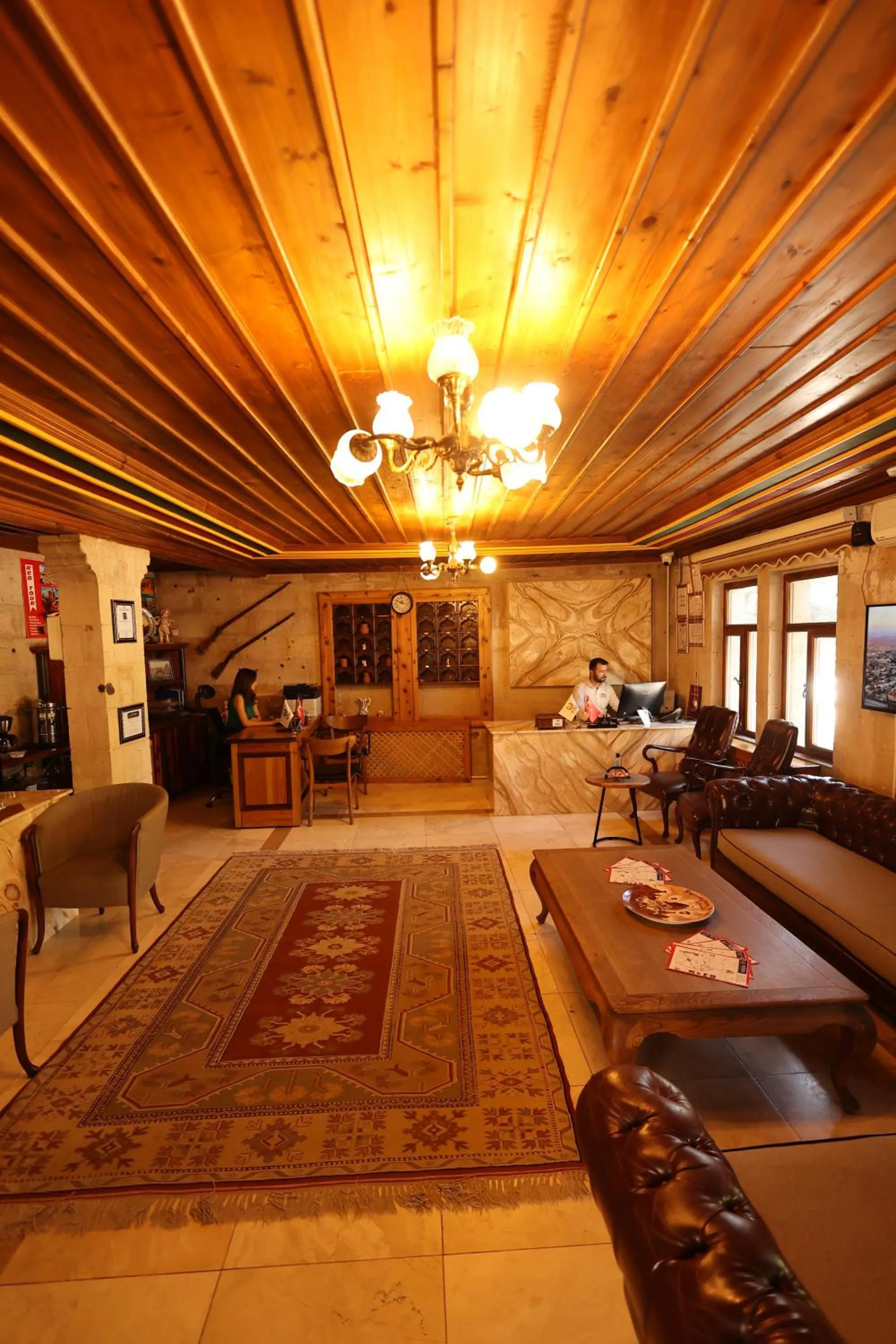 Lobby or reception in Roma Cave Suite