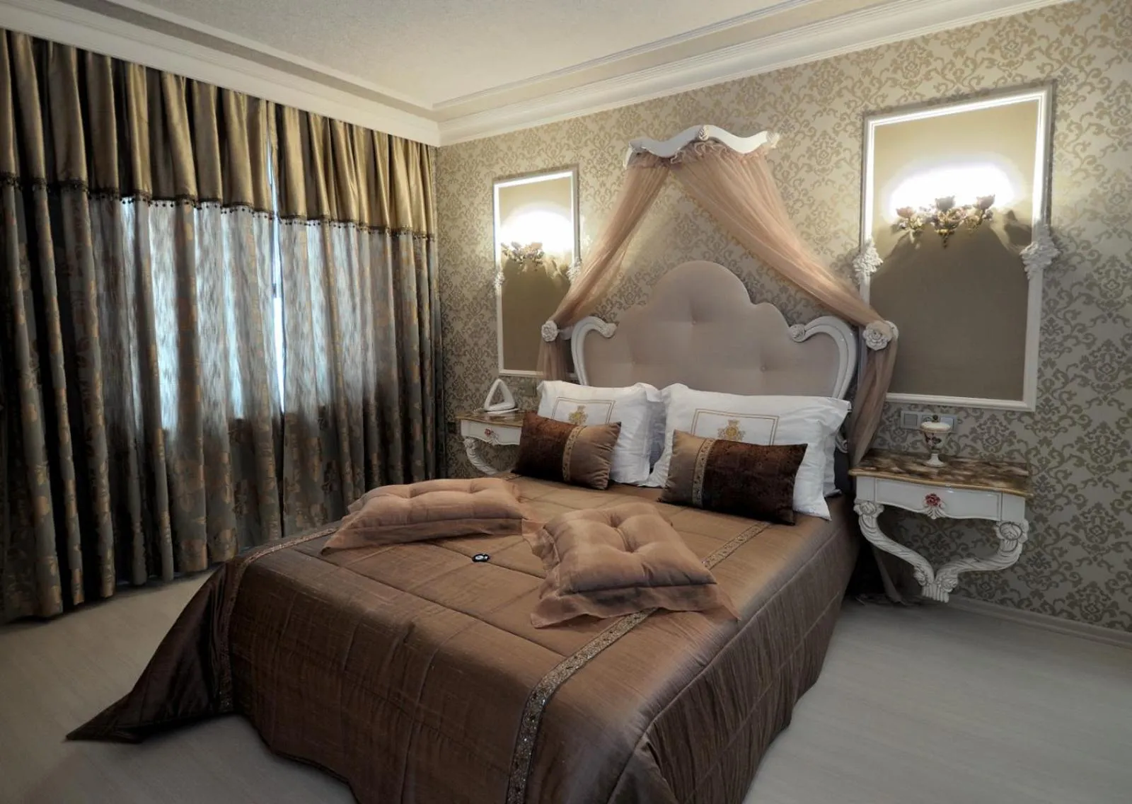 Bed in Grand Atakum Hotel