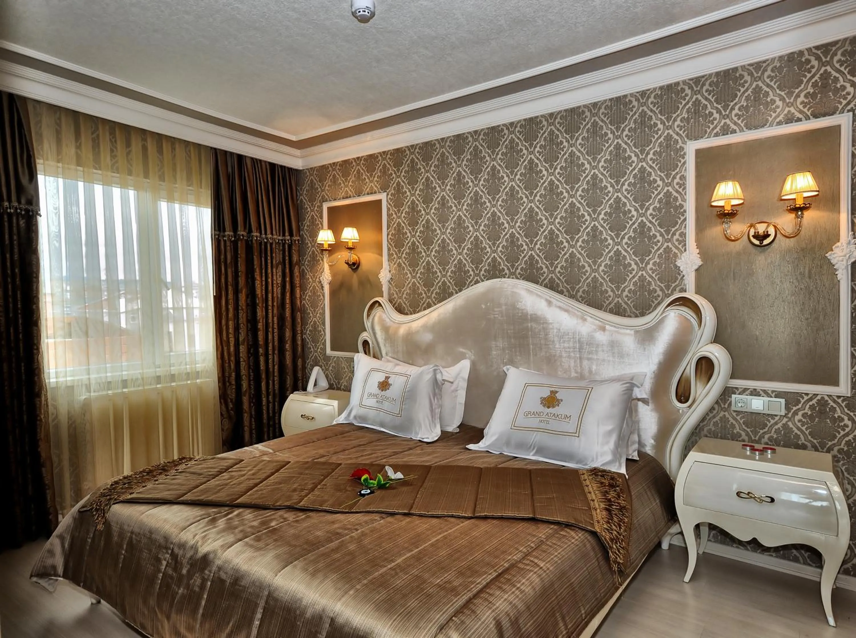 Bed in Grand Atakum Hotel