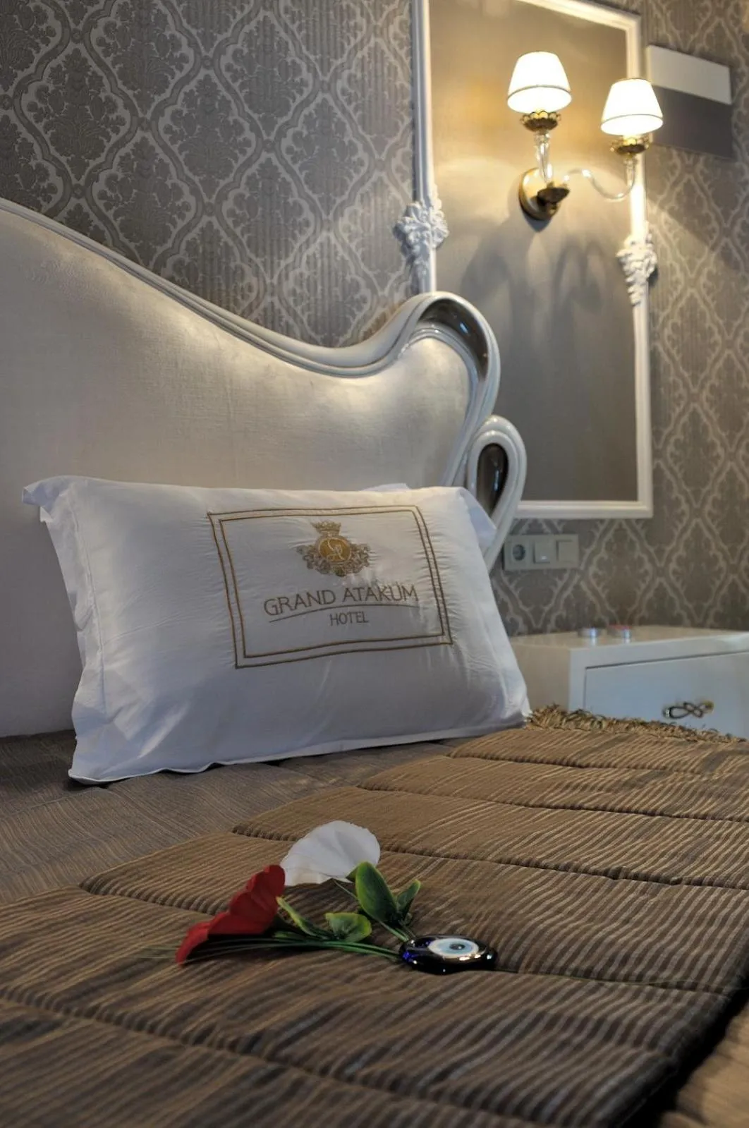 Bed in Grand Atakum Hotel