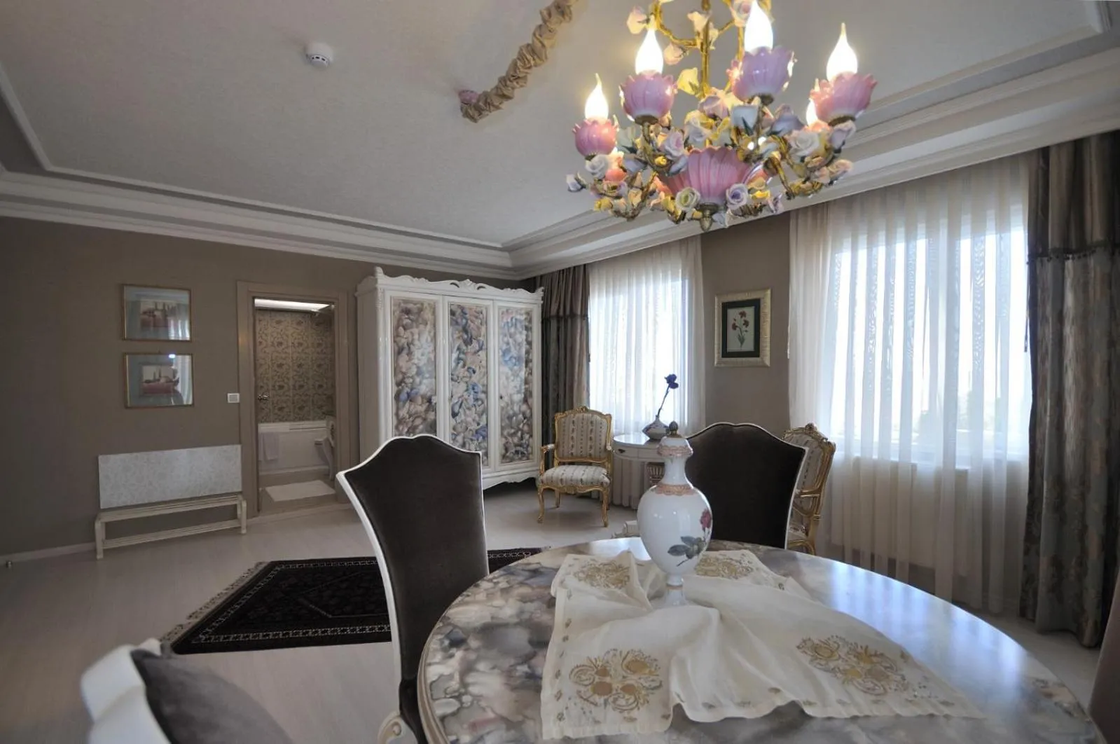 Communal lounge/ TV room in Grand Atakum Hotel